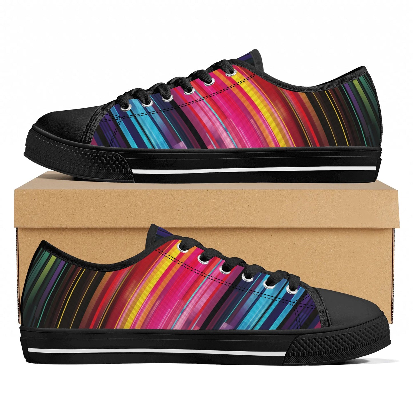 Colorwave Low Top Canvas Shoes - Women