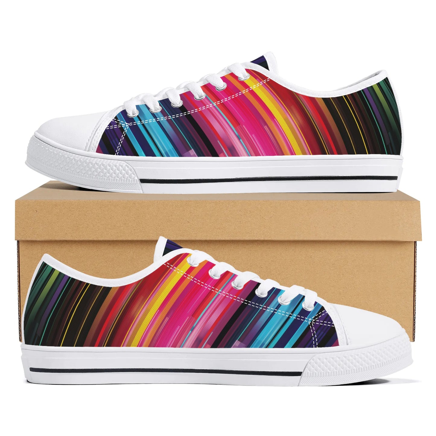 Colorwave Low Top Canvas Shoes - Women