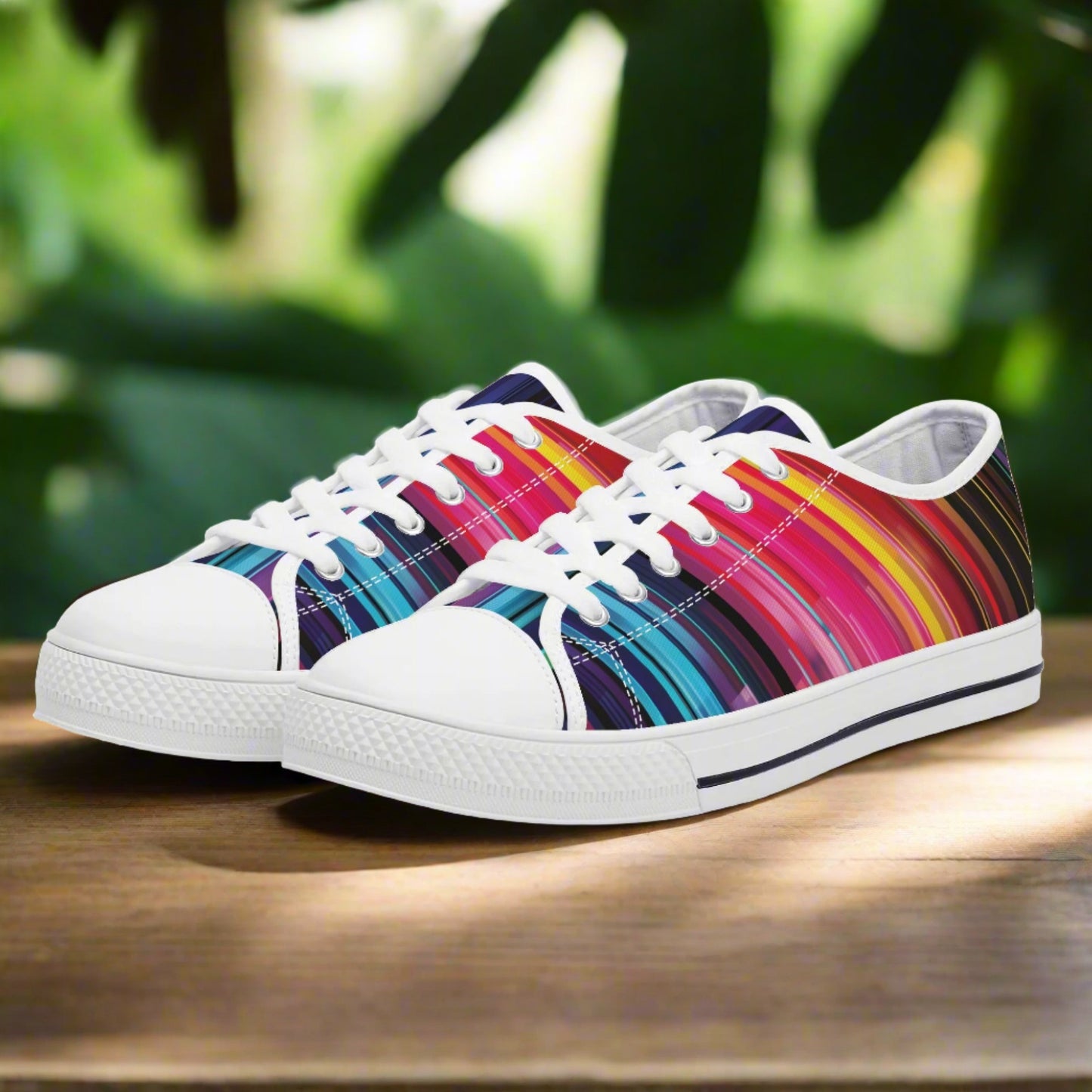 Colorwave Low Top Canvas Shoes - Women