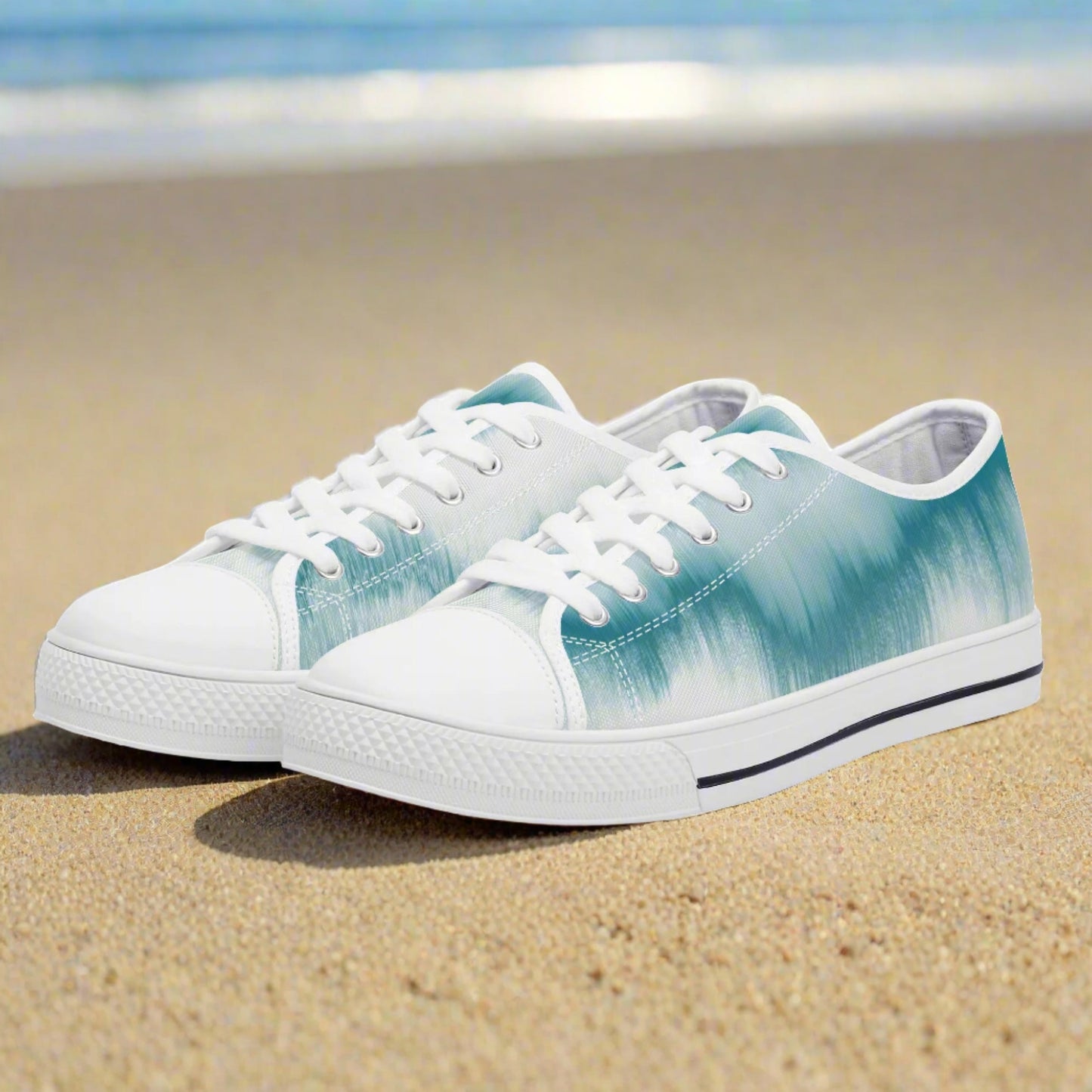 Ocean Breeze Low Top Canvas Shoes - Women