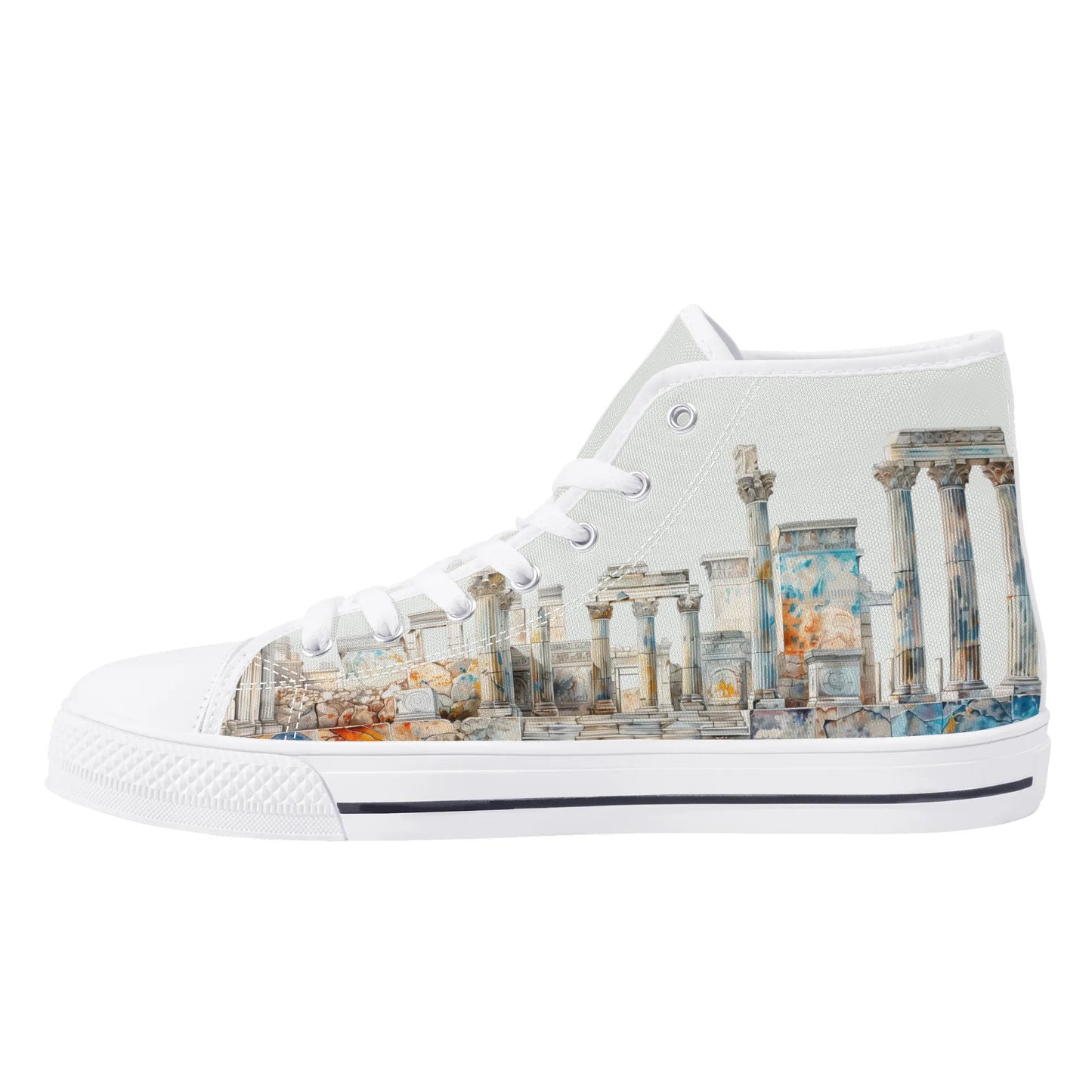 Persian Heritage High Top Canvas Shoes - Men