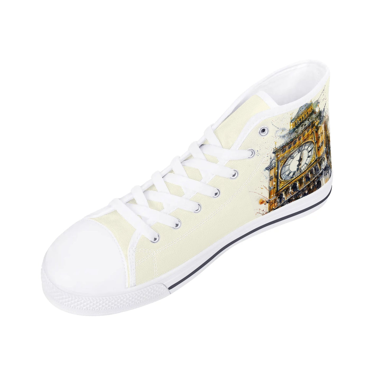 London Lights High Top Canvas Shoes - Men