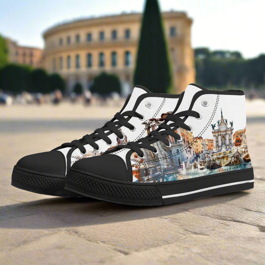 Ciao Roma High Top Canvas Shoes Shoes - Men