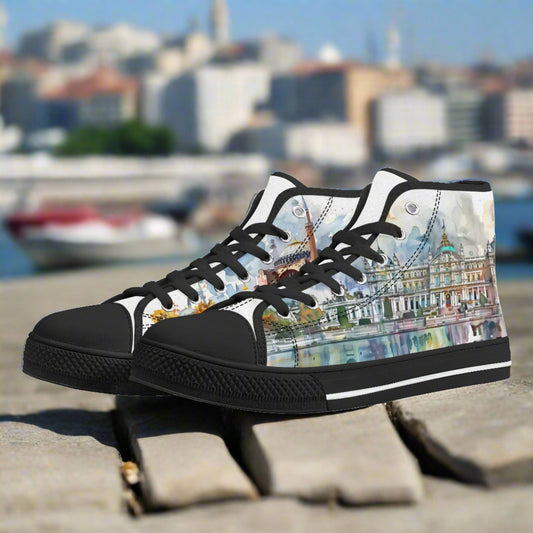 Bosphorus Breeze High Top Canvas Shoes - Men