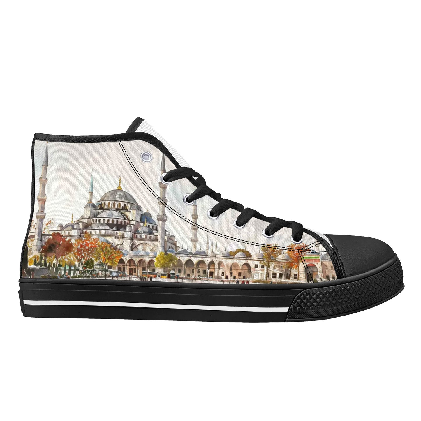 Bosphorus Breeze High Top Canvas Shoes - Women