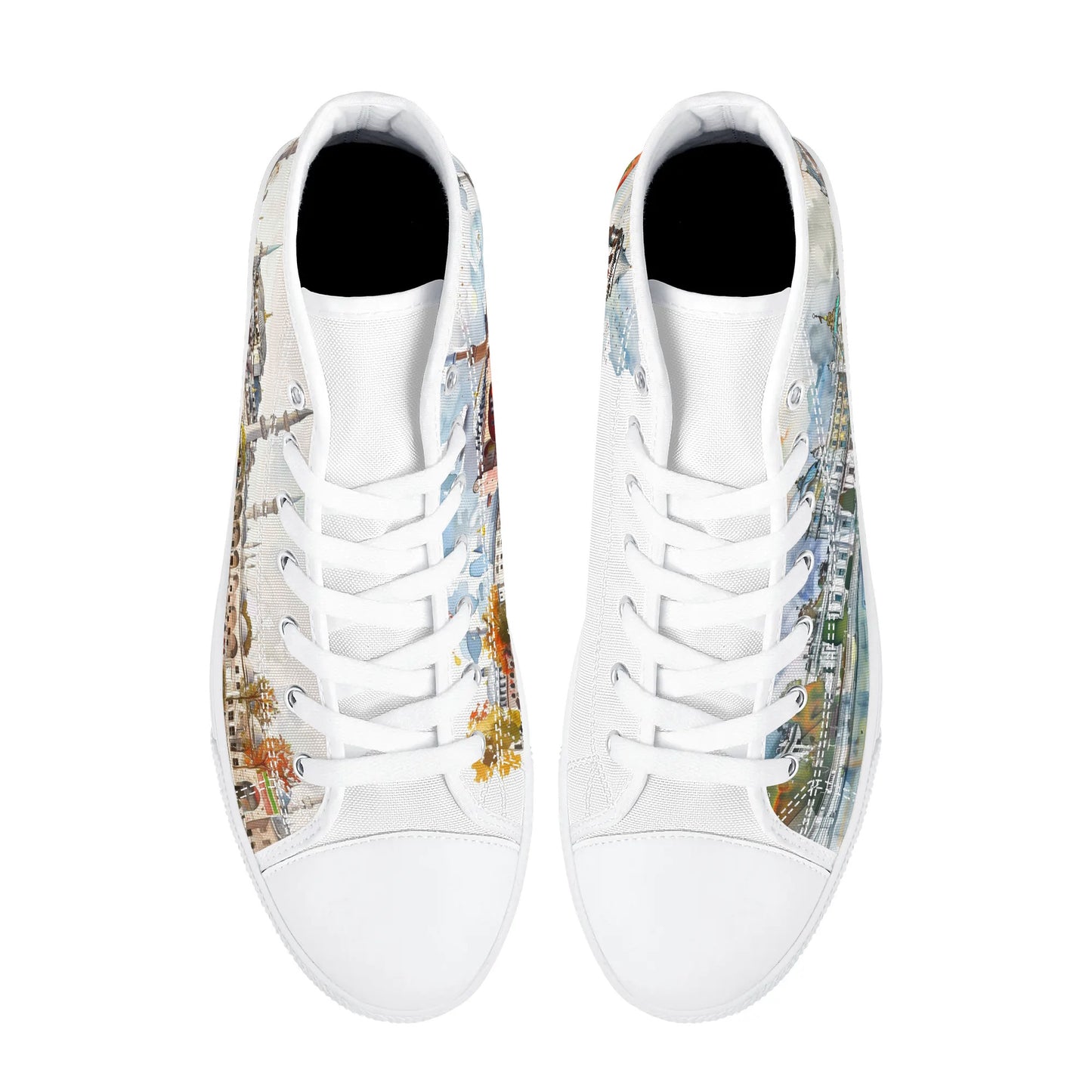 Bosphorus Breeze High Top Canvas Shoes - Women