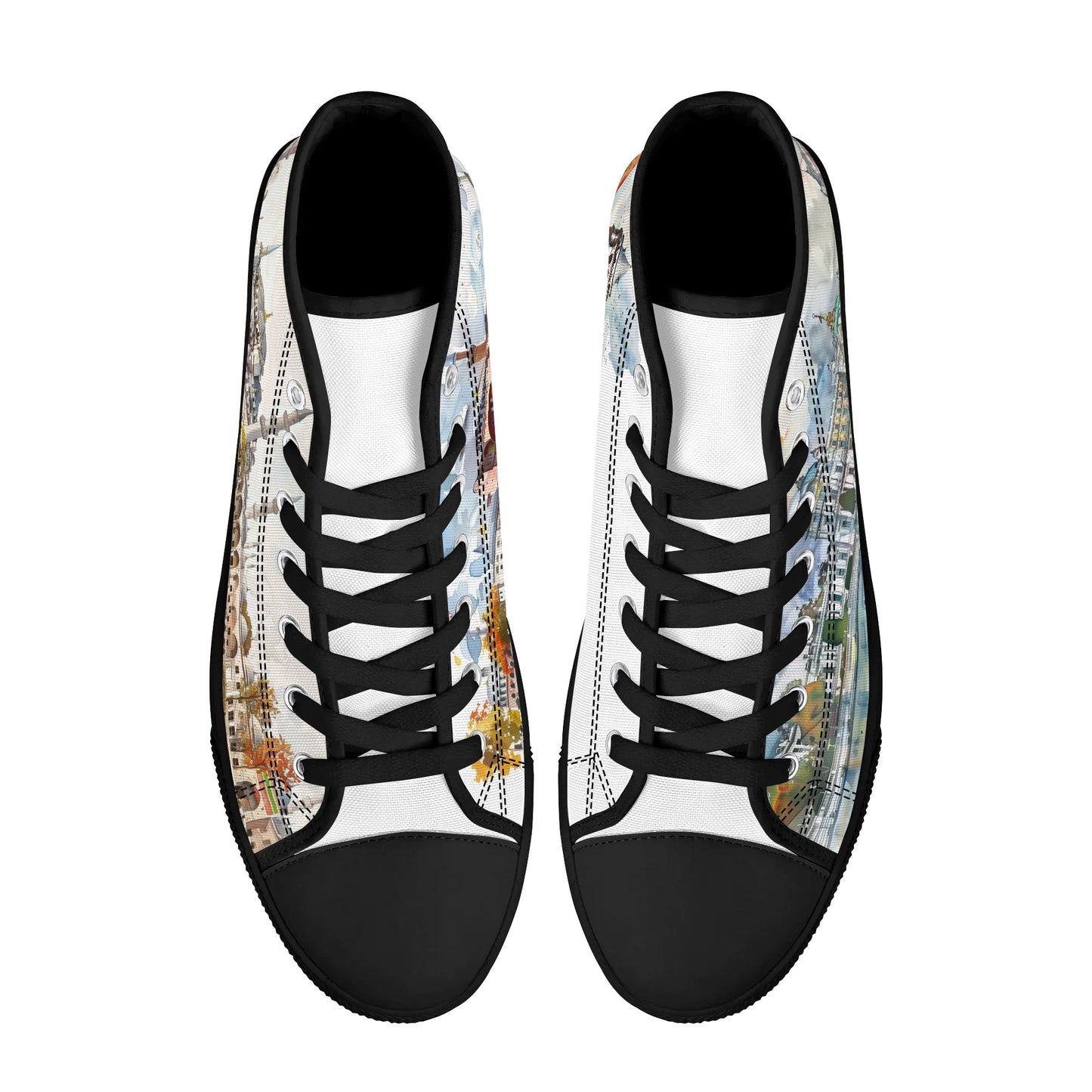 Bosphorus Breeze High Top Canvas Shoes - Women