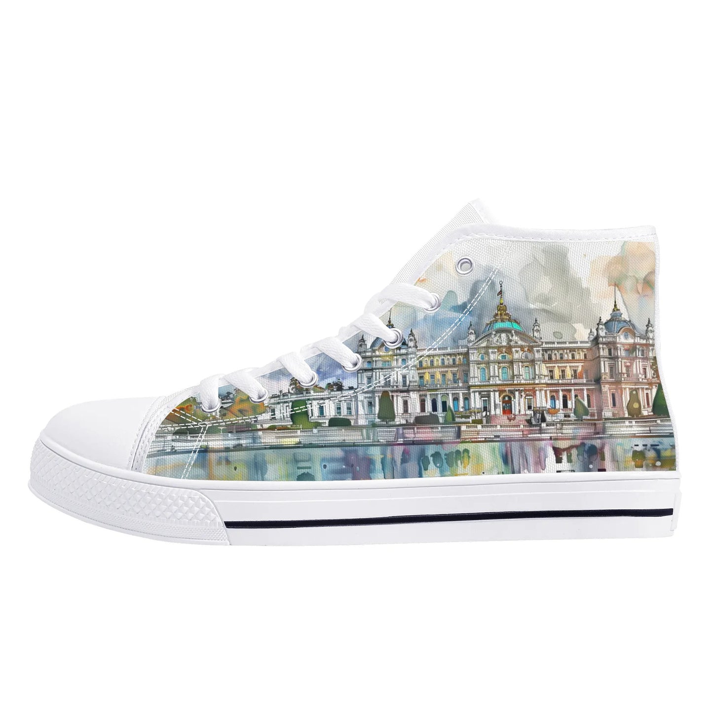 Bosphorus Breeze High Top Canvas Shoes - Women