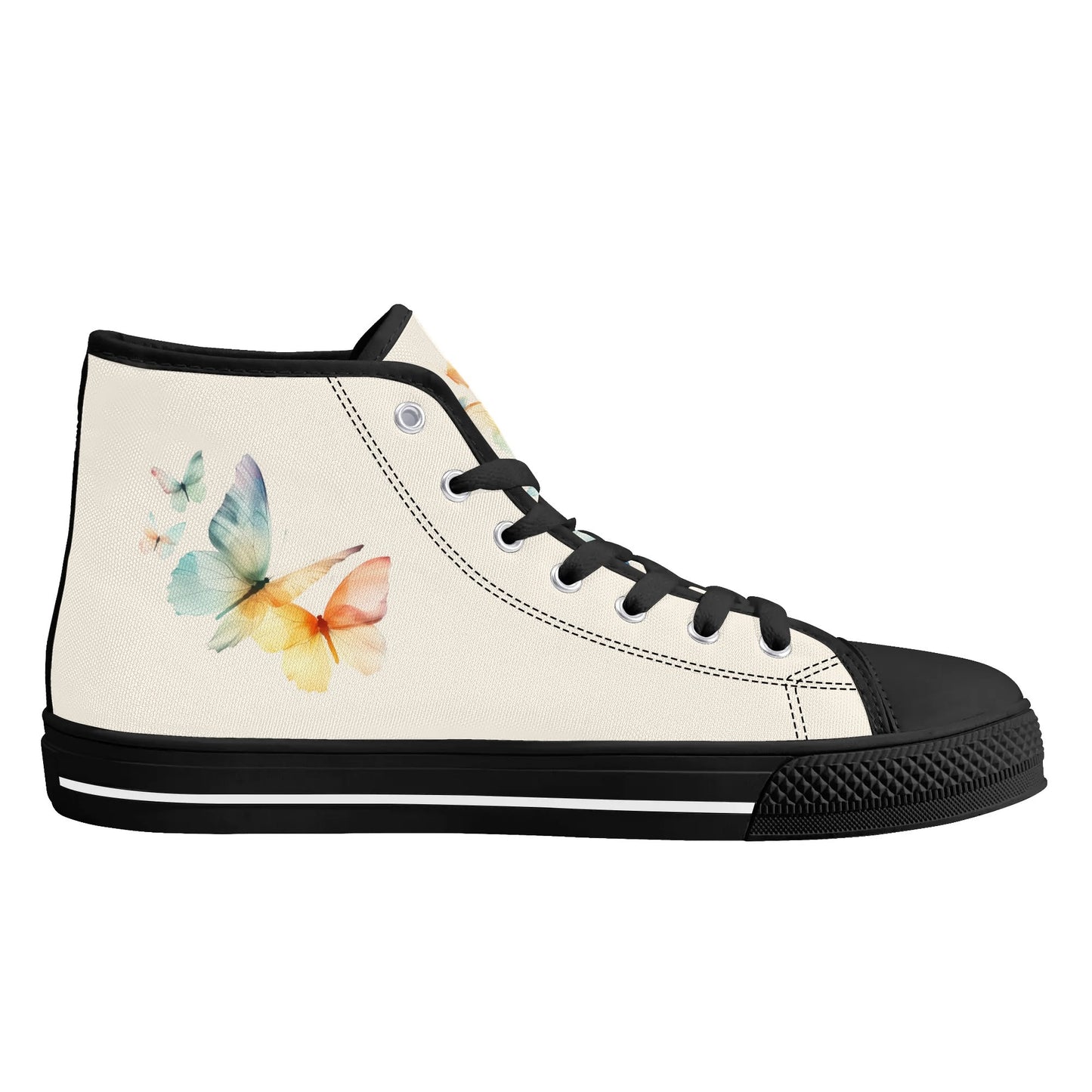 Butterfly Breeze High Top Canvas Shoes - Women