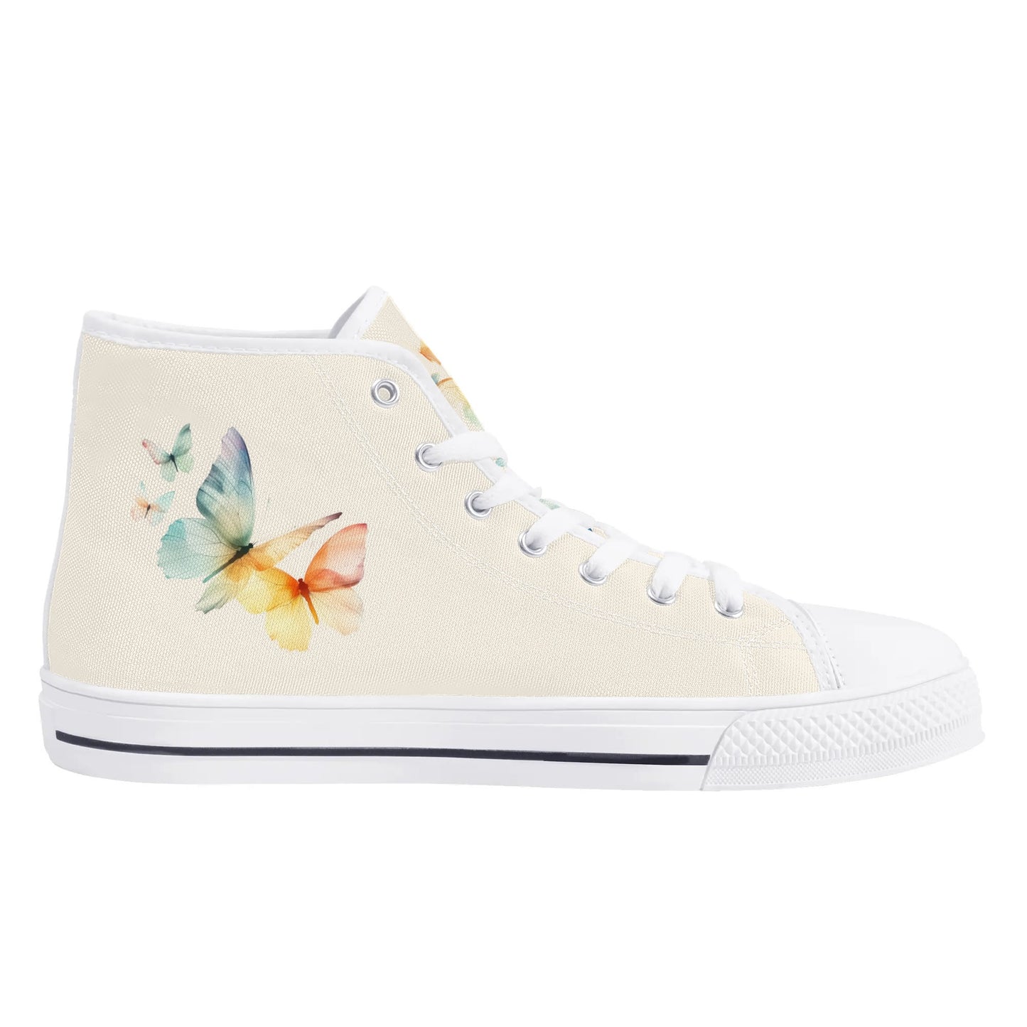 Butterfly Breeze High Top Canvas Shoes - Women