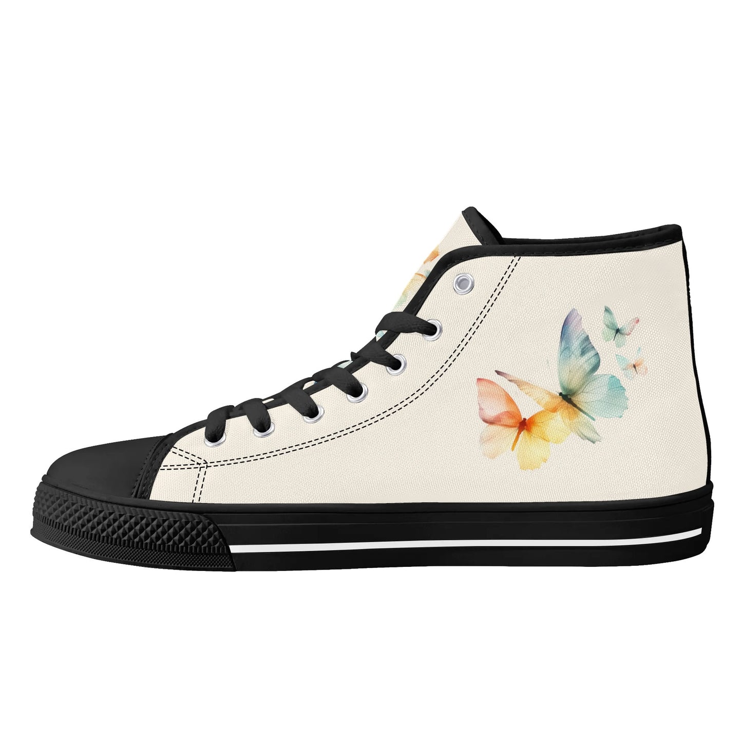 Butterfly Breeze High Top Canvas Shoes - Women