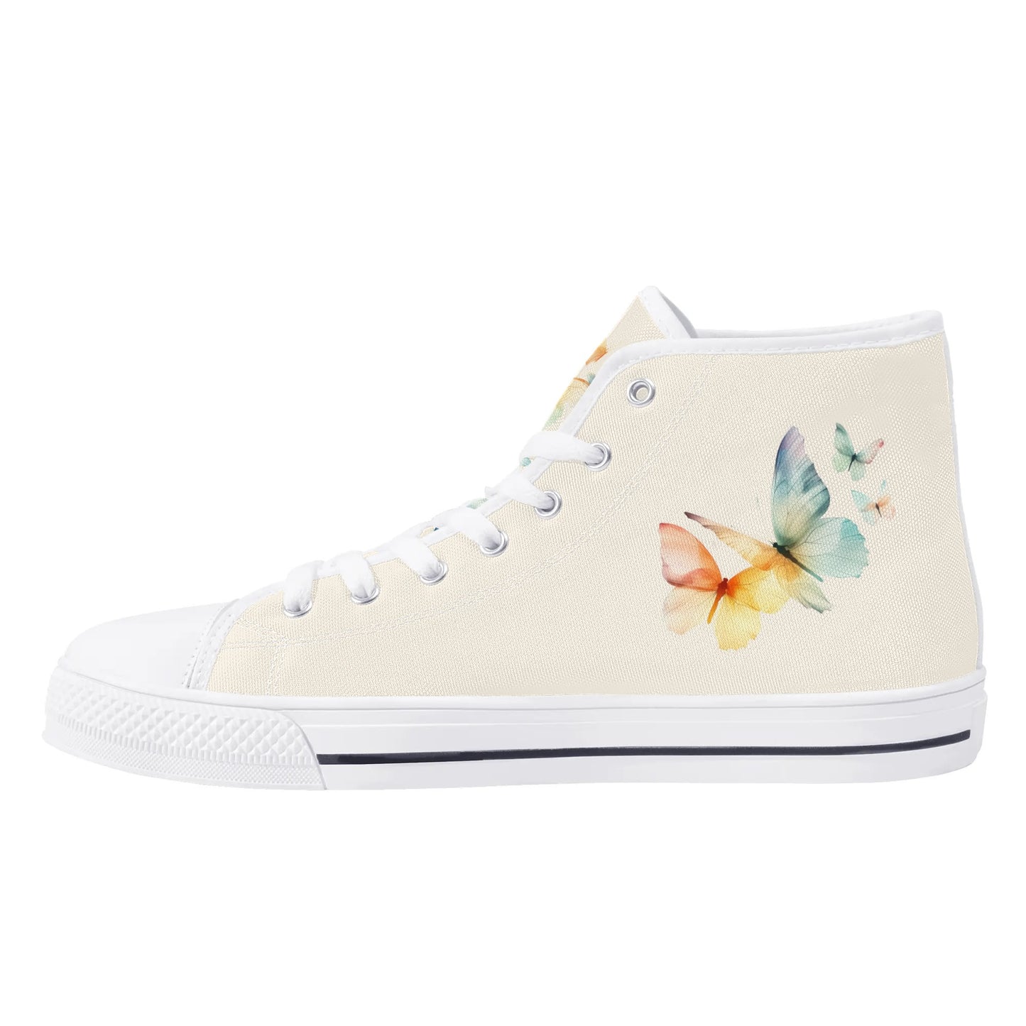 Butterfly Breeze High Top Canvas Shoes - Women