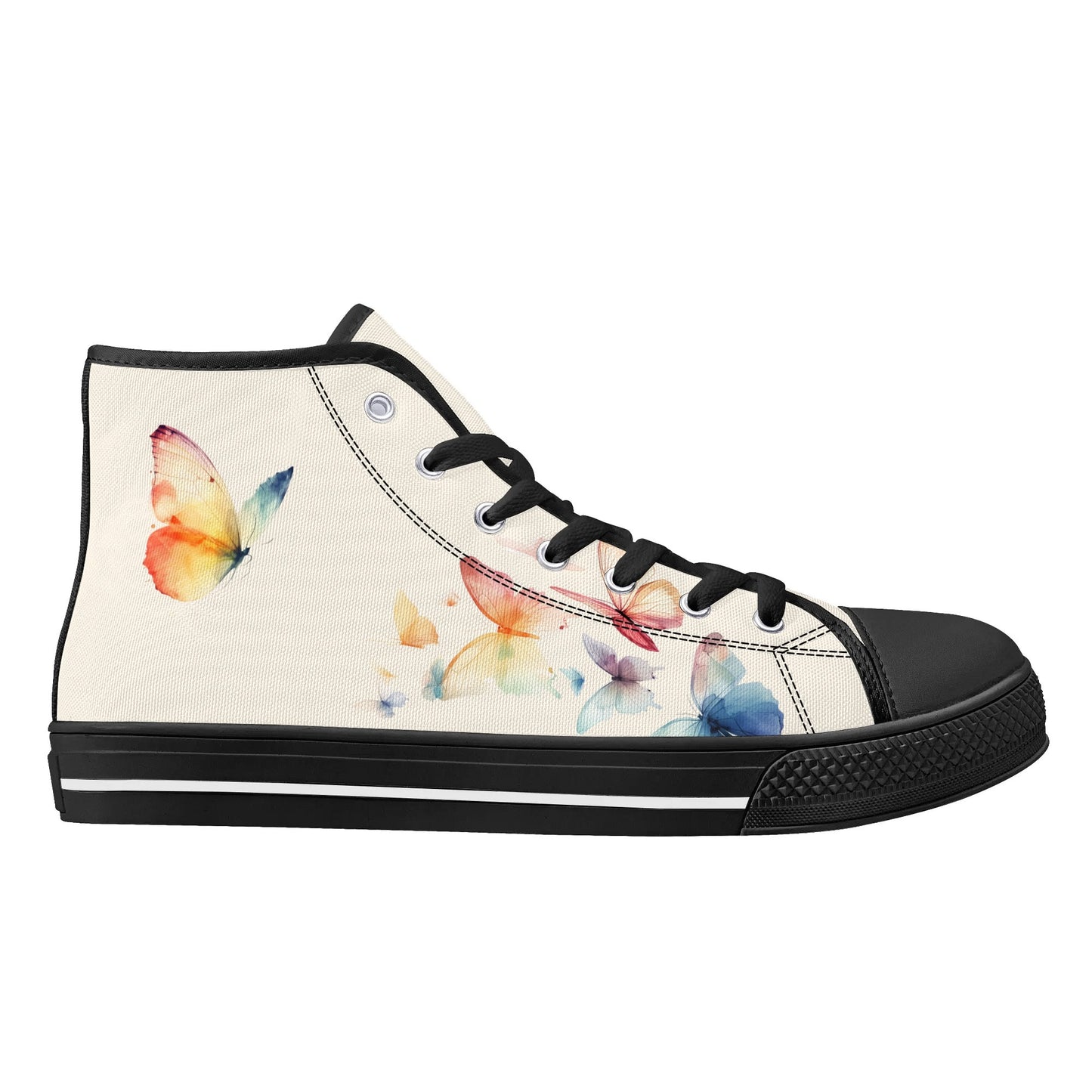 Butterfly Breeze High Top Canvas Shoes - Women