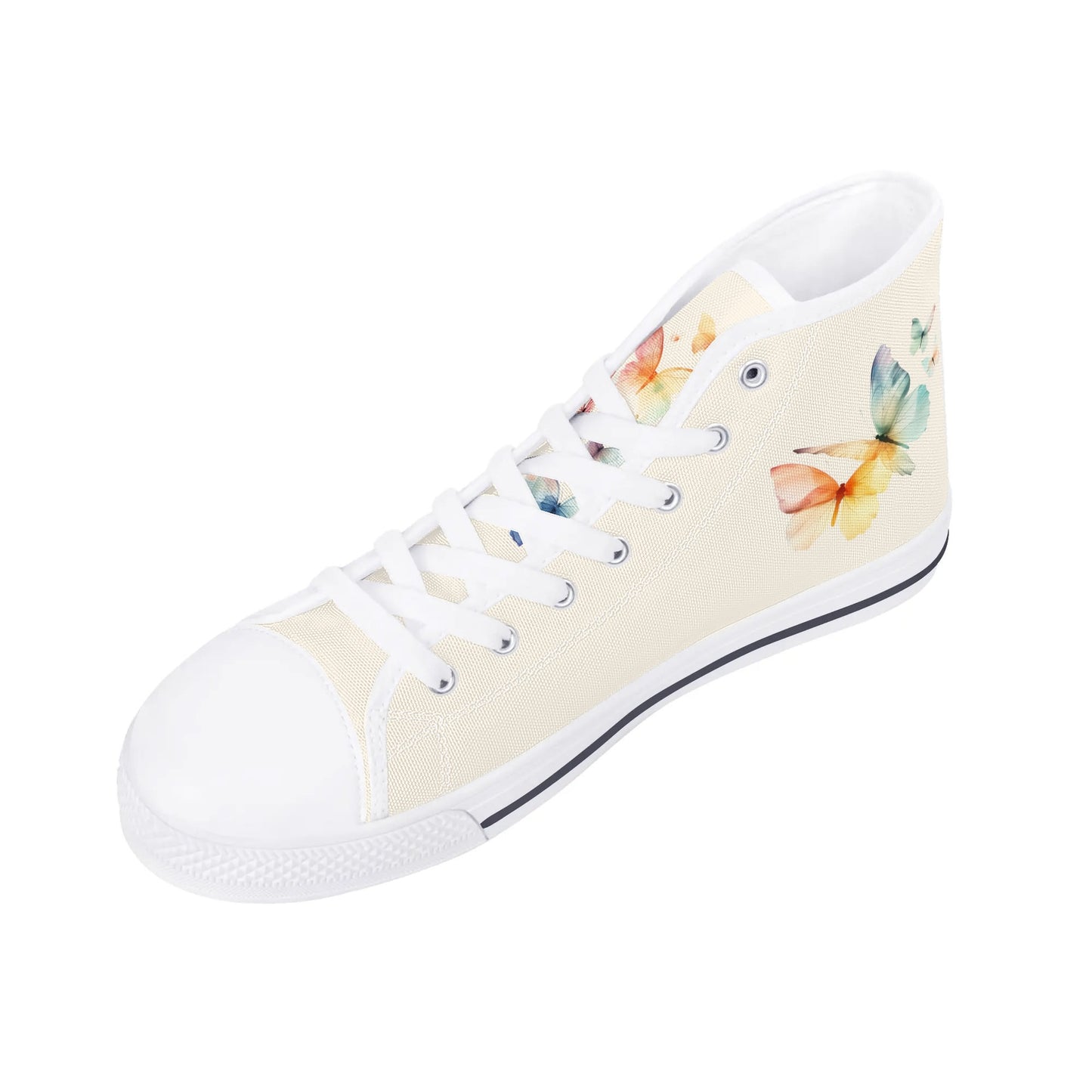 Butterfly Breeze High Top Canvas Shoes - Women