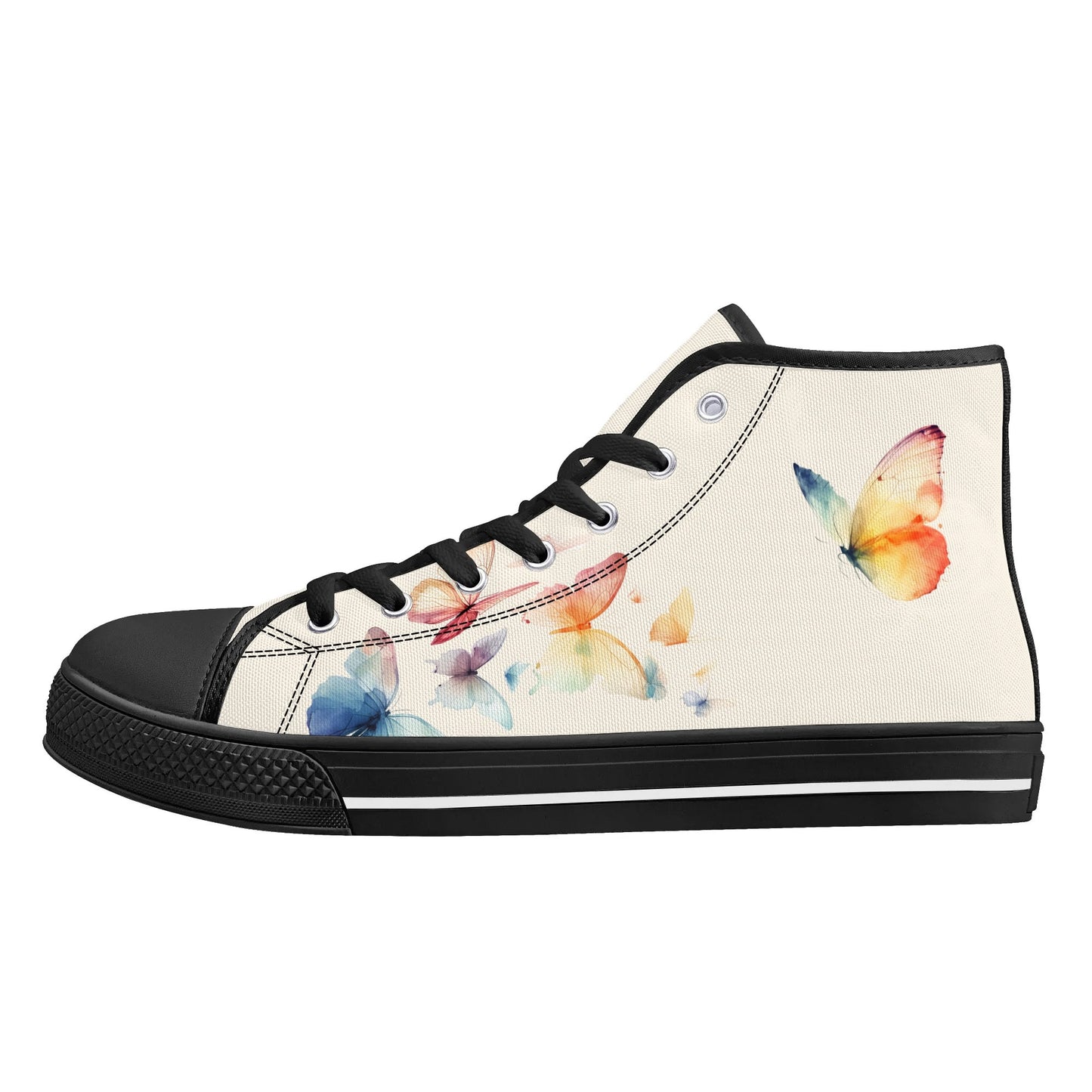 Butterfly Breeze High Top Canvas Shoes - Women