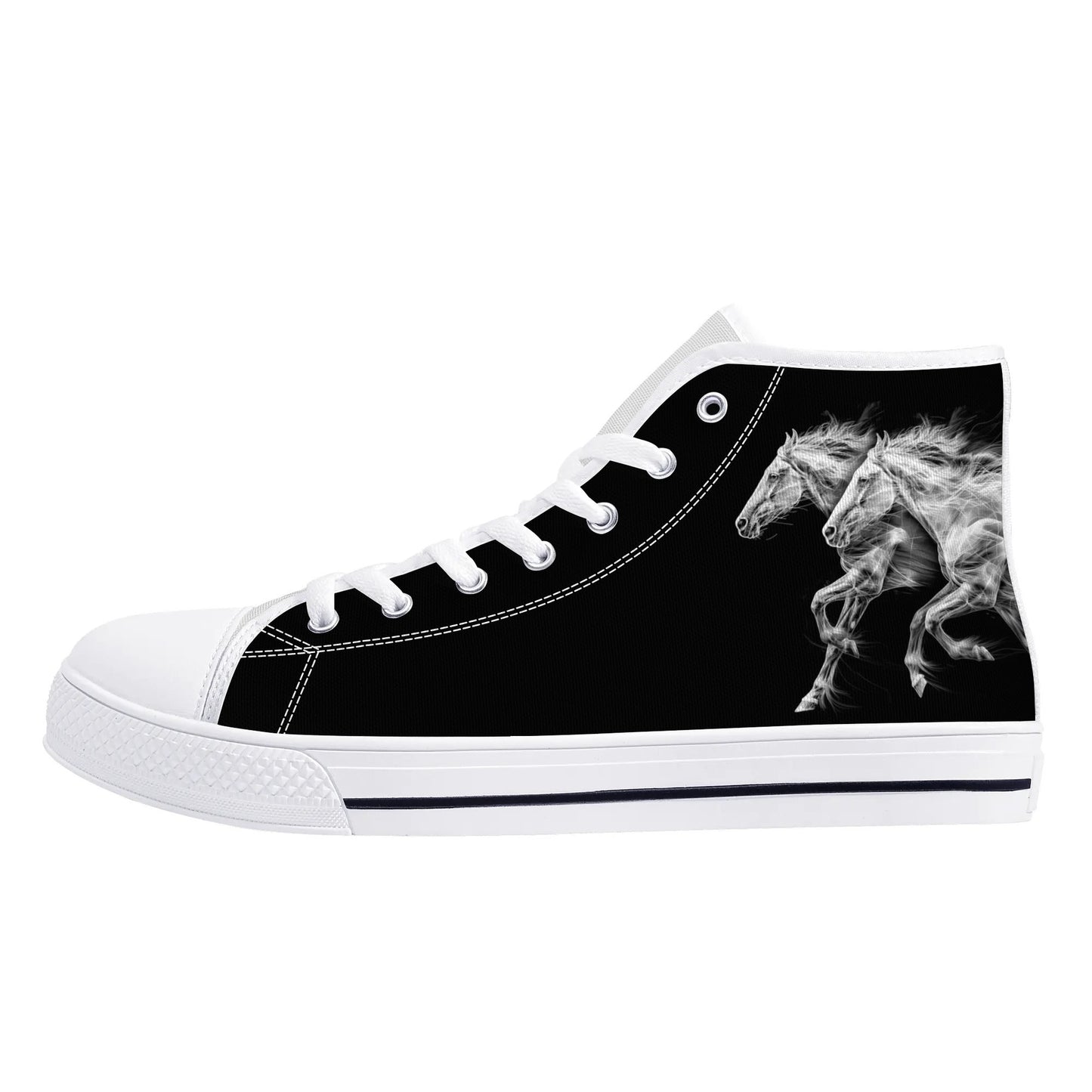 Shadow Stallion High Top Canvas Shoes - Men