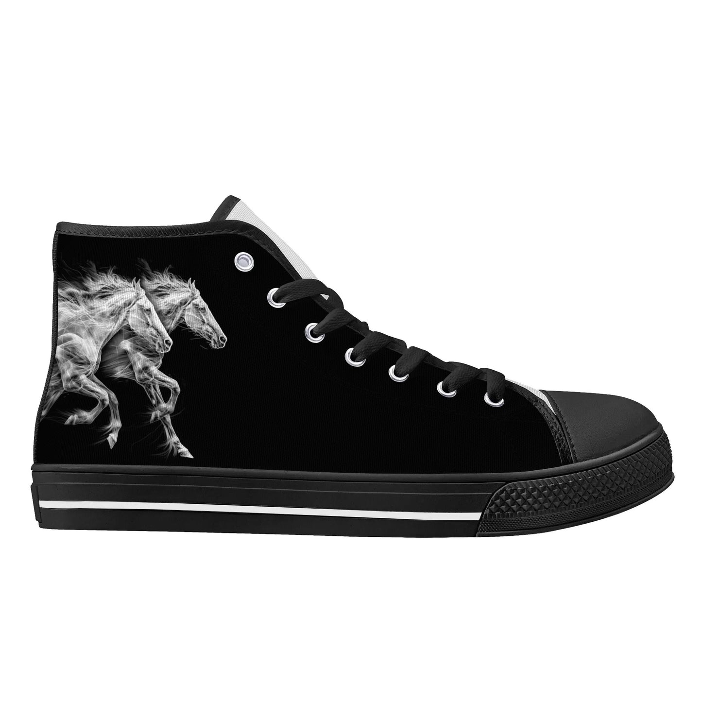 Shadow Stallion High Top Canvas Shoes - Men