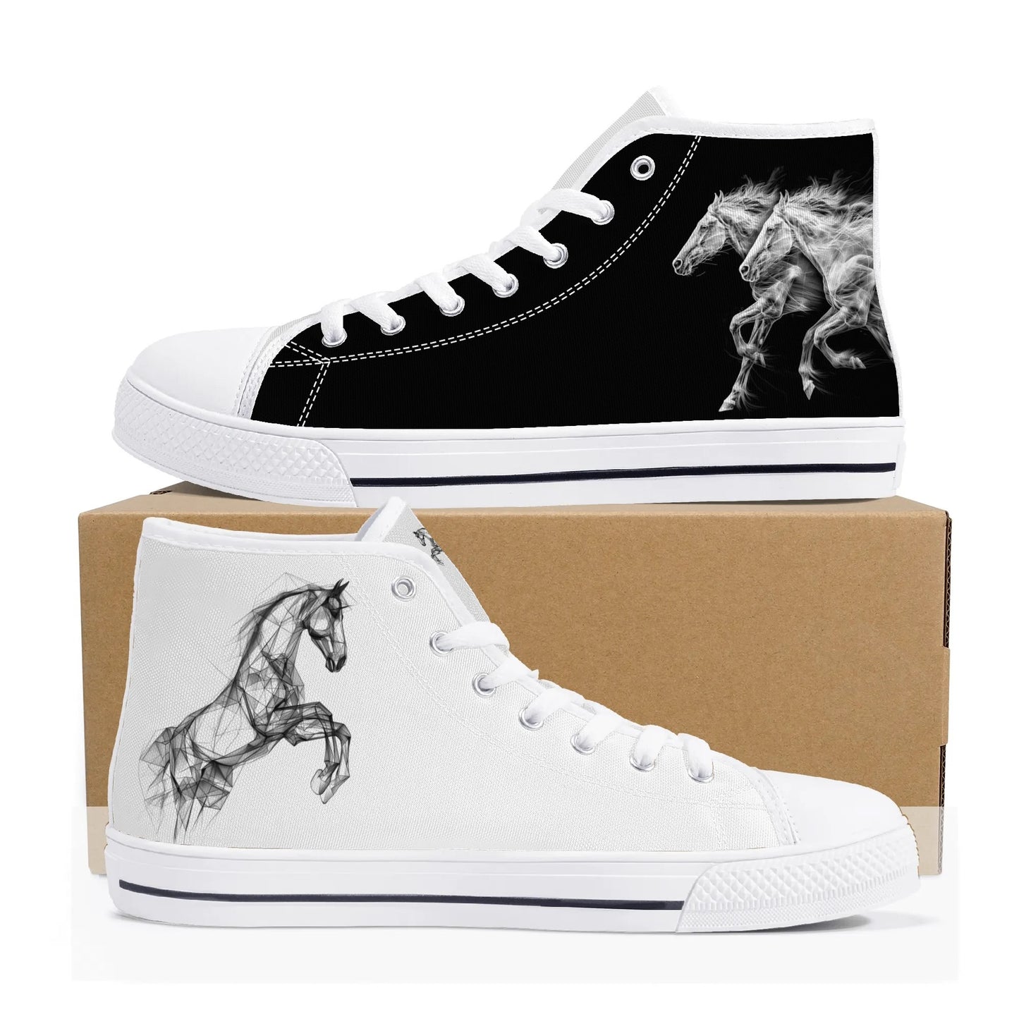 Shadow Stallion High Top Canvas Shoes - Men