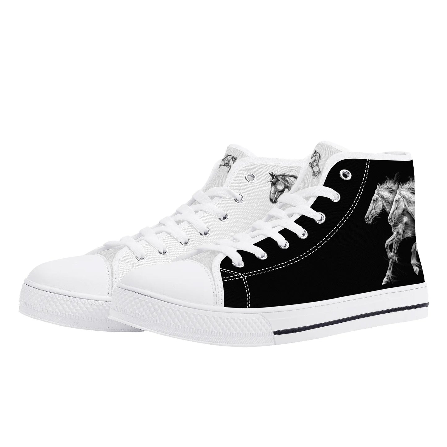 Shadow Stallion High Top Canvas Shoes - Men