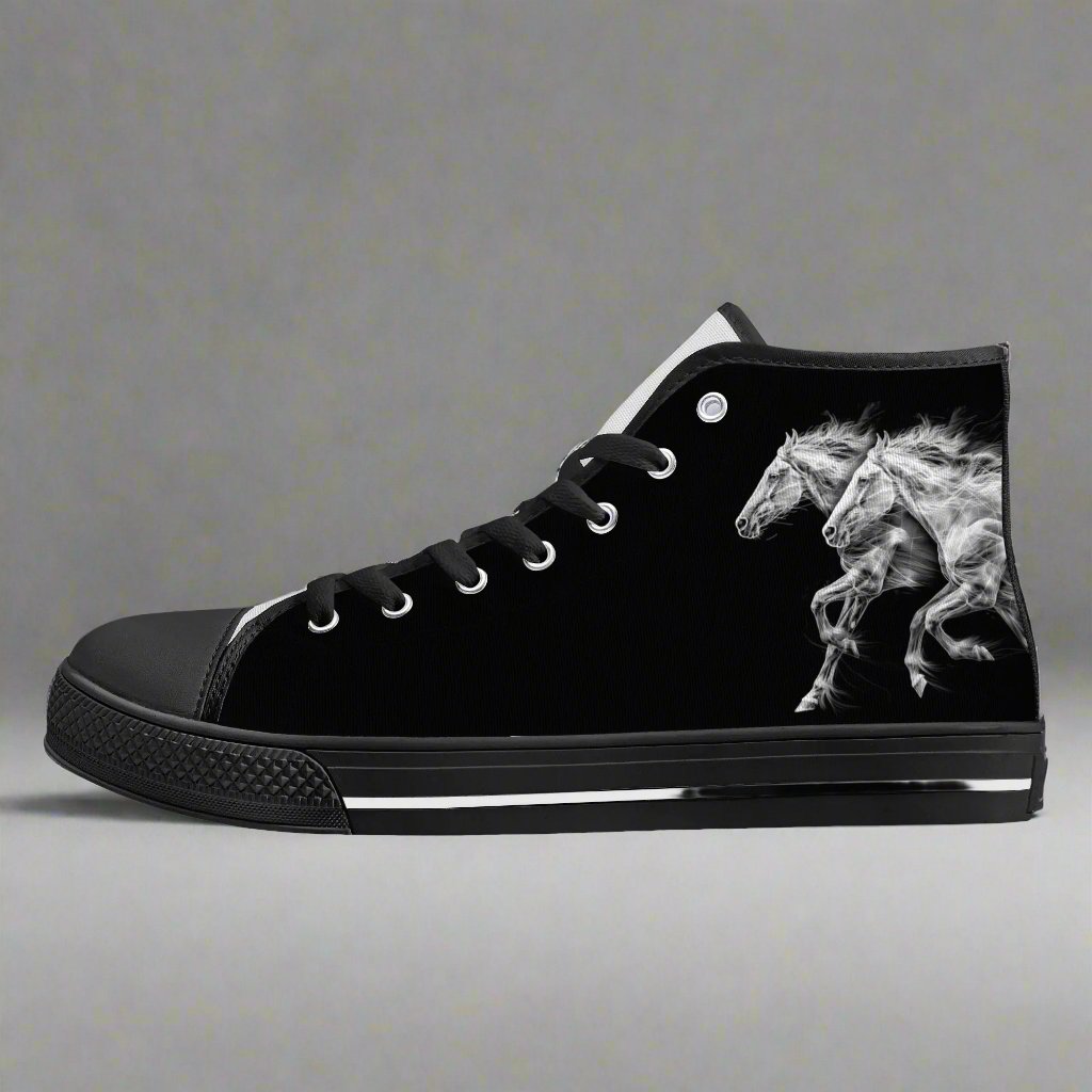 Shadow Stallion High Top Canvas Shoes - Men