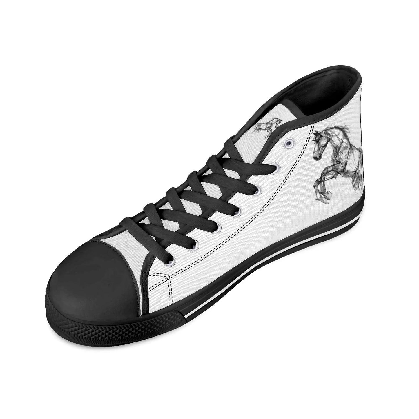 Shadow Stallion High Top Canvas Shoes - Women