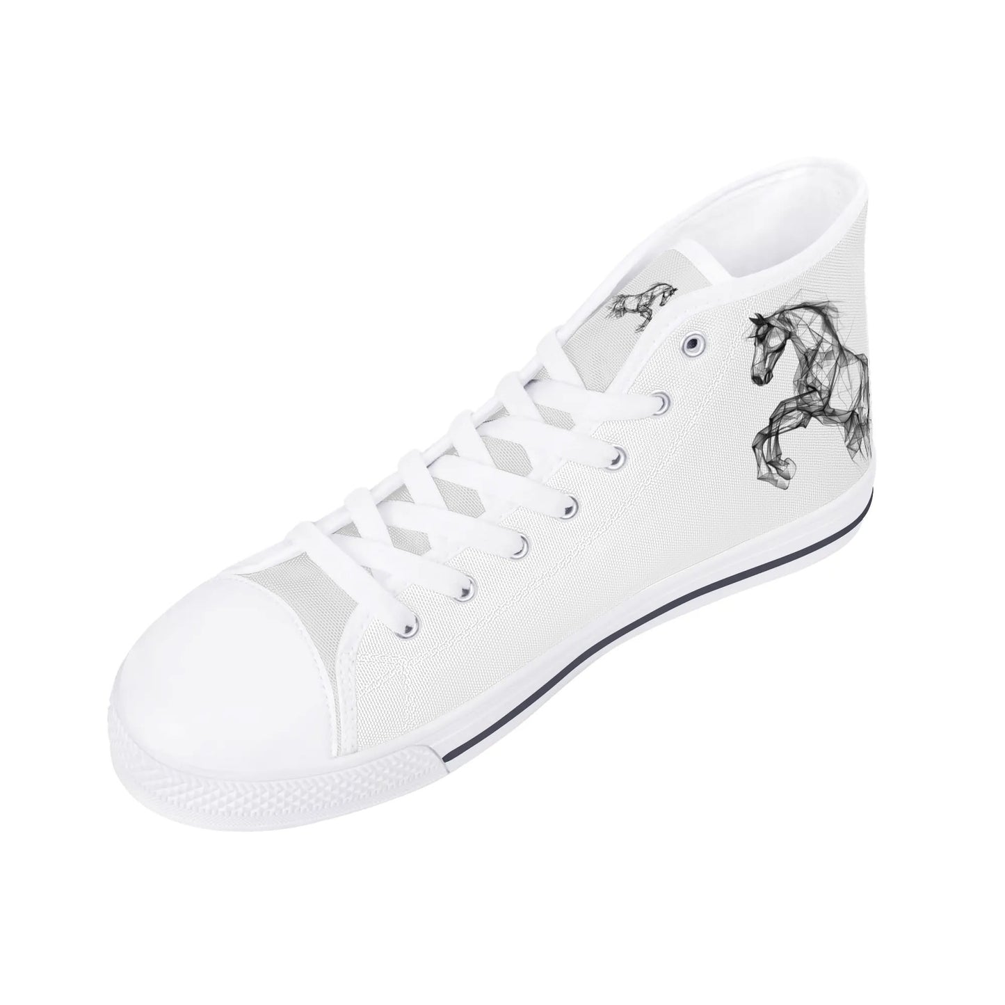 Shadow Stallion High Top Canvas Shoes - Women