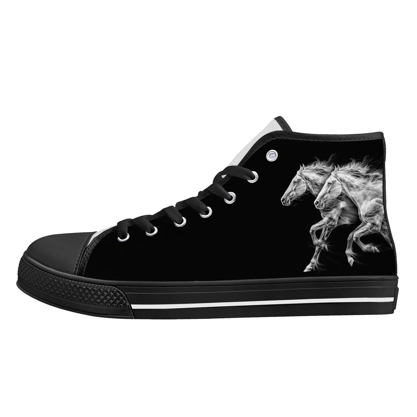 Shadow Stallion High Top Canvas Shoes - Women