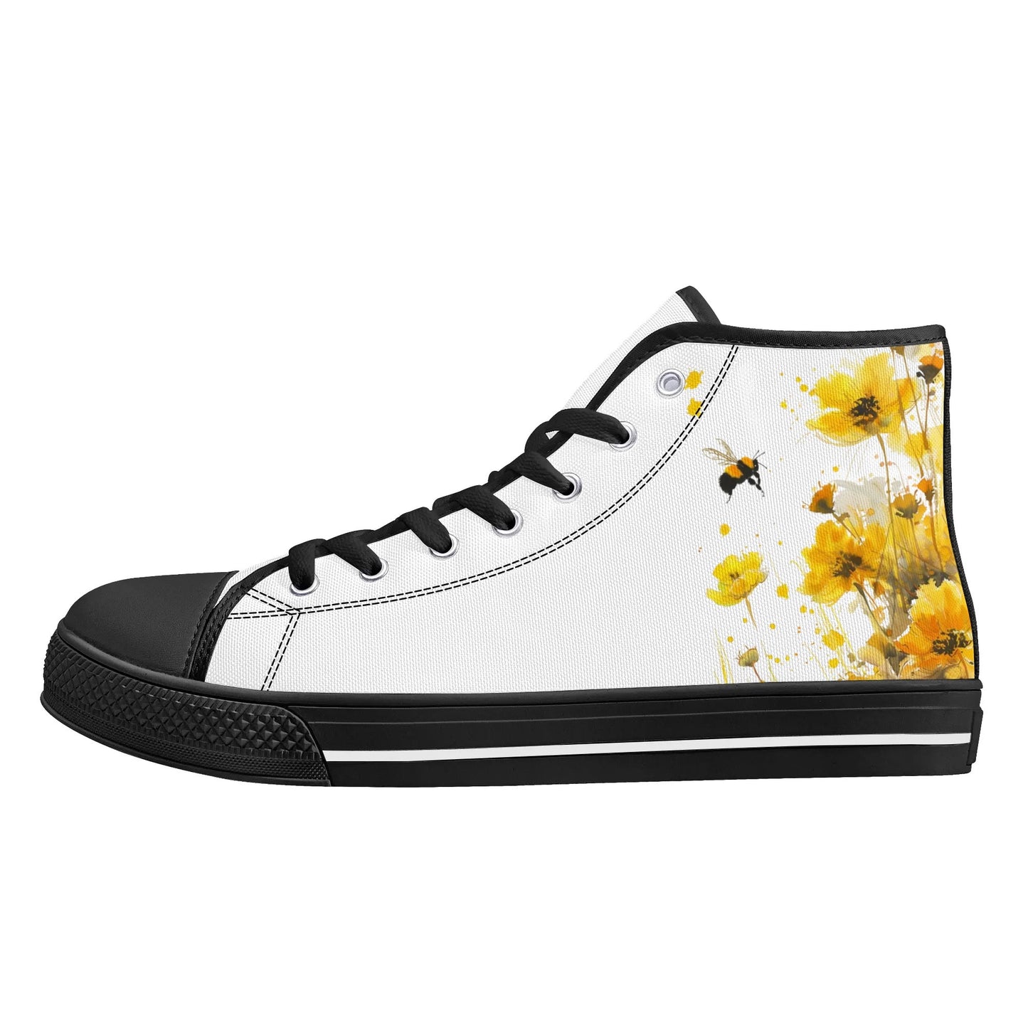 Blossom Buzz High Top Canvas Shoe - Women