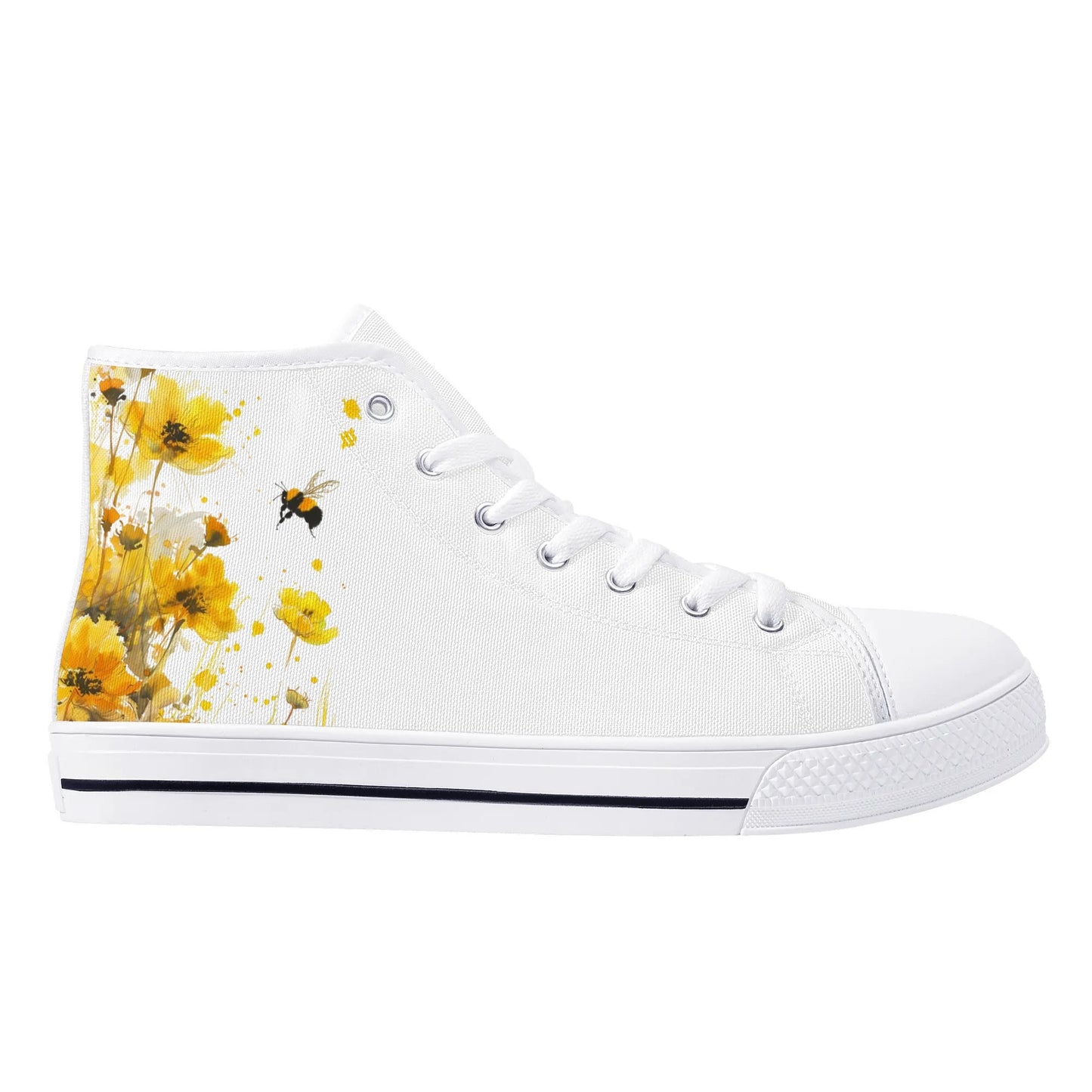 Blossom Buzz High Top Canvas Shoe - Women