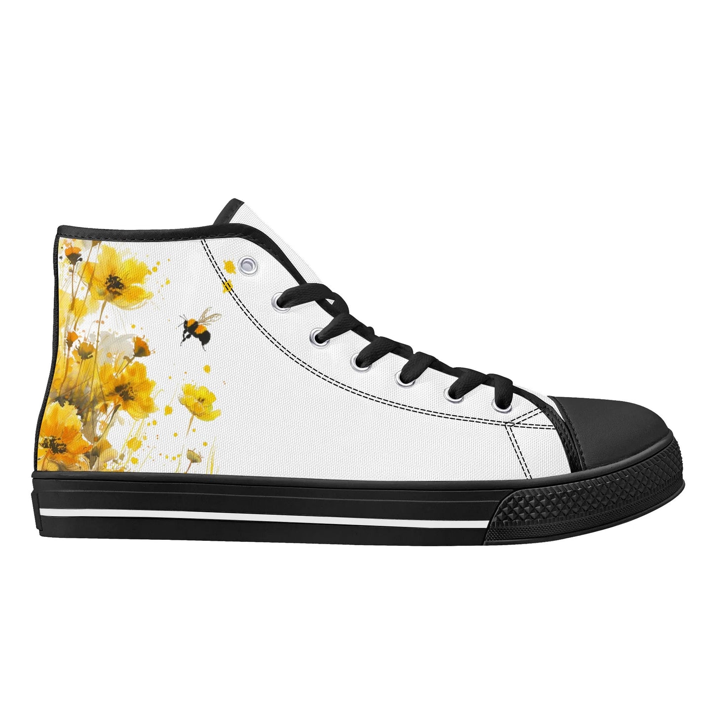 Blossom Buzz High Top Canvas Shoe - Women