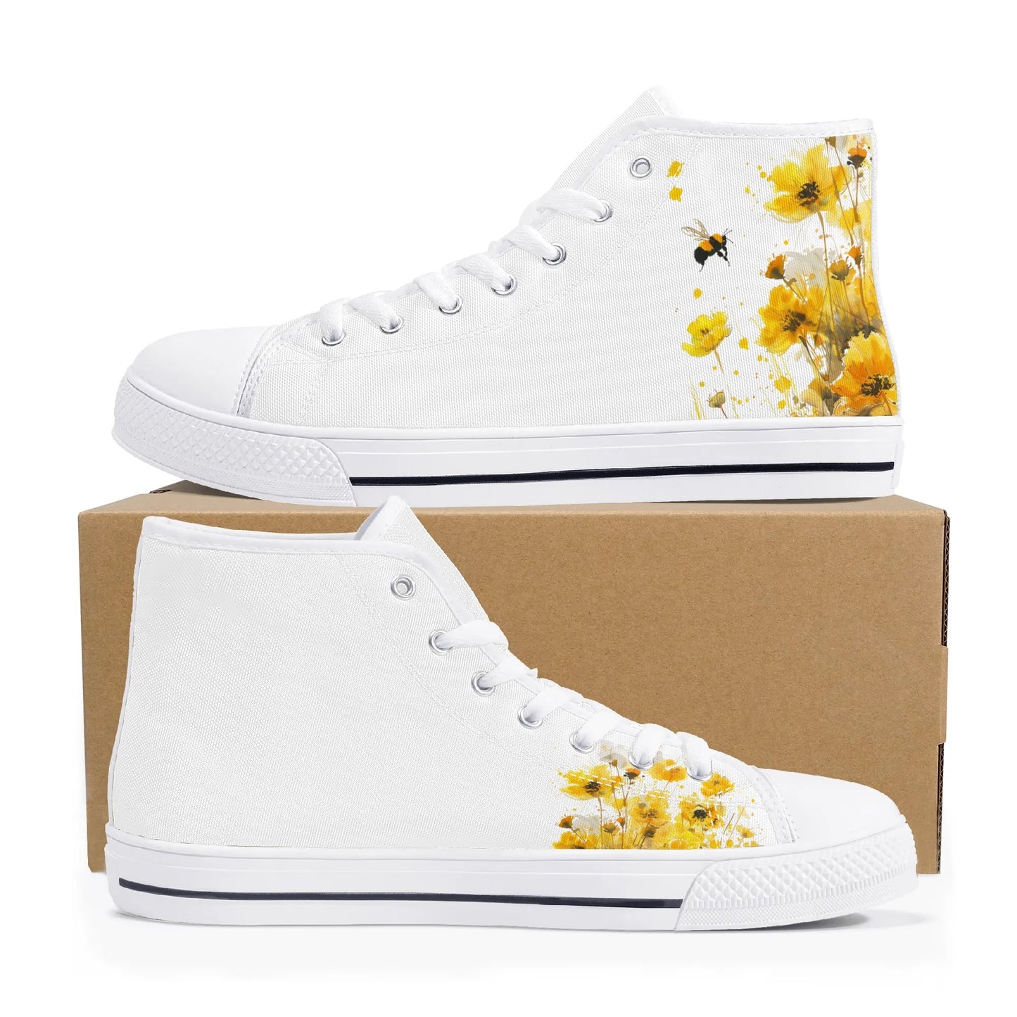 Blossom Buzz High Top Canvas Shoe - Women