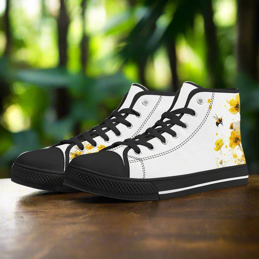 Blossom Buzz High Top Canvas Shoe - Women