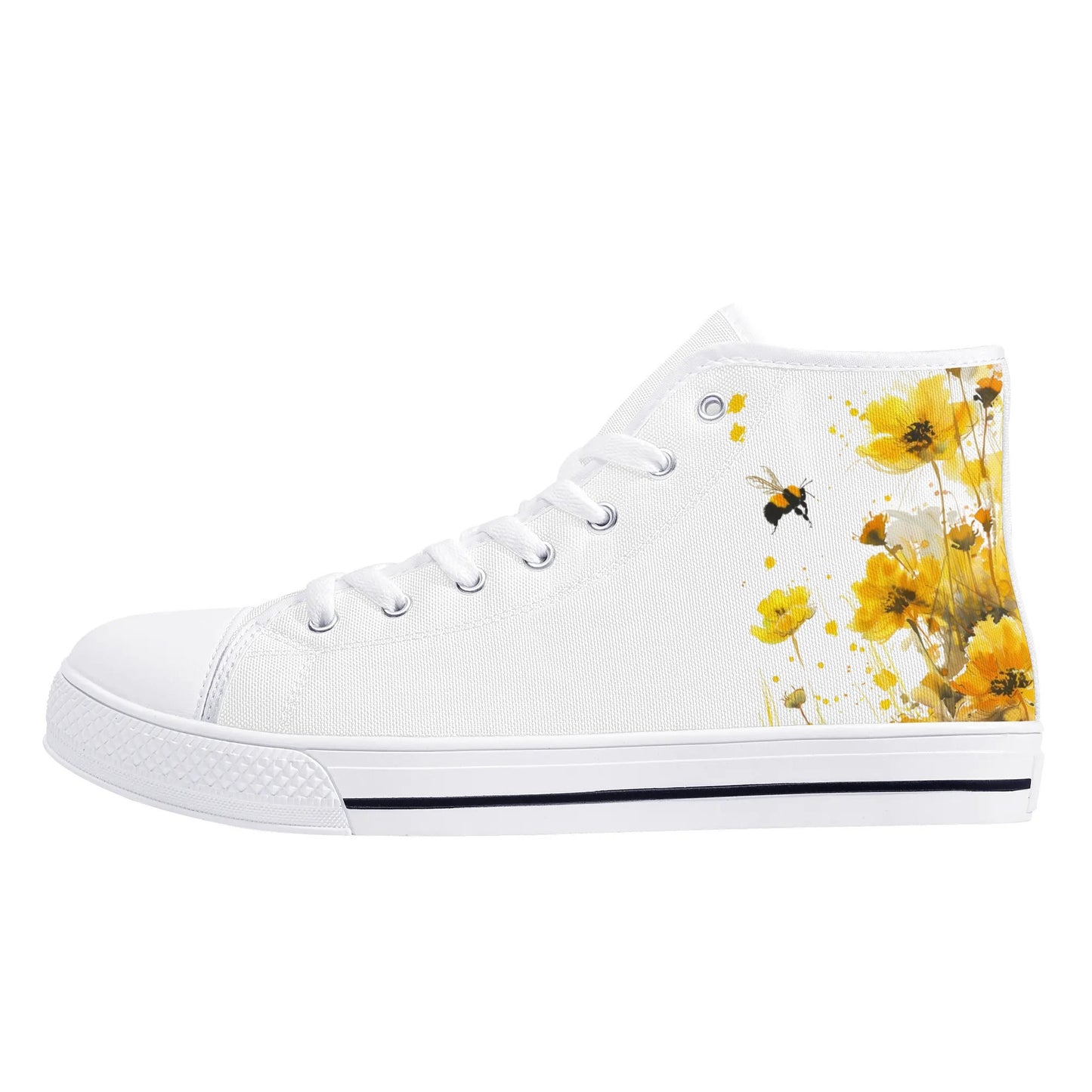 Blossom Buzz High Top Canvas Shoe - Women