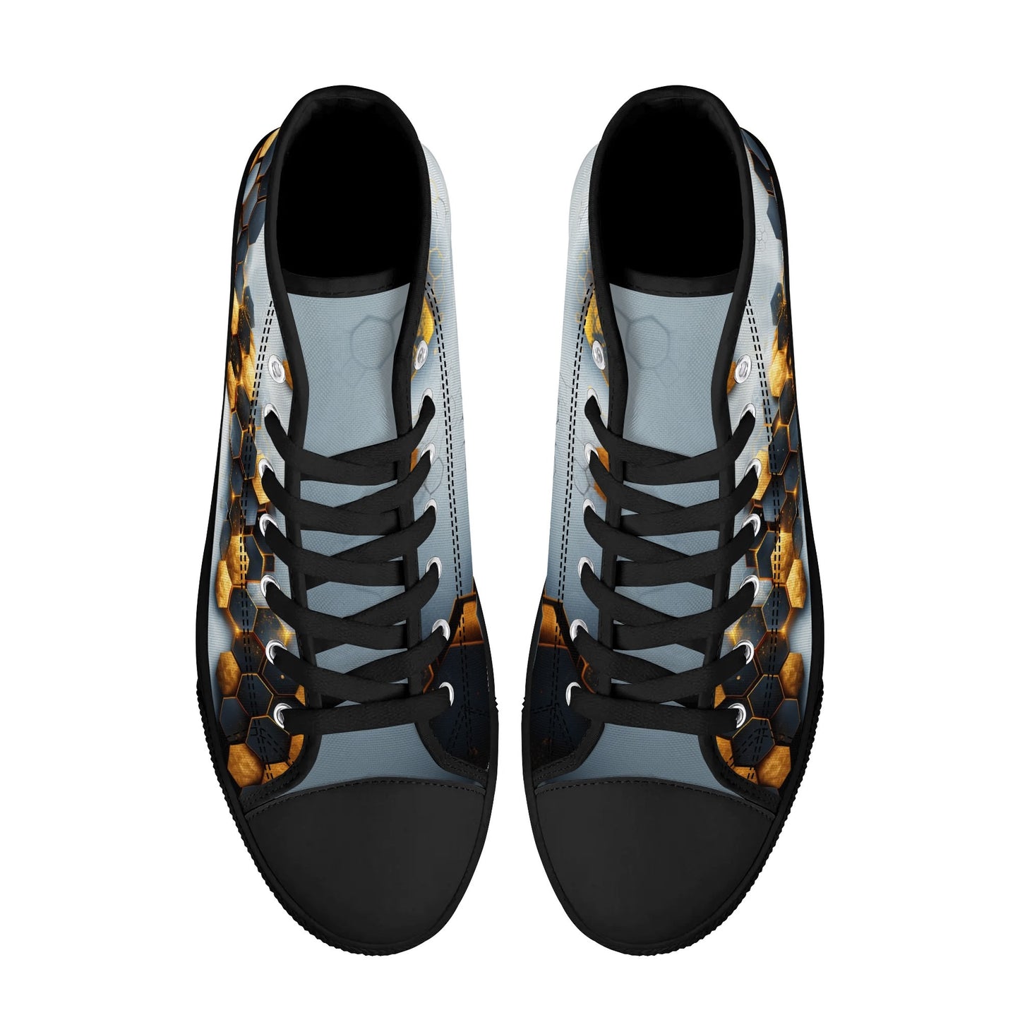 Celestial Hive High Top Canvas Shoes - Women