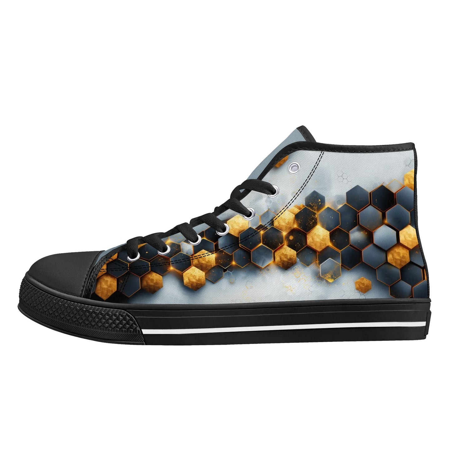 Celestial Hive High Top Canvas Shoes - Women