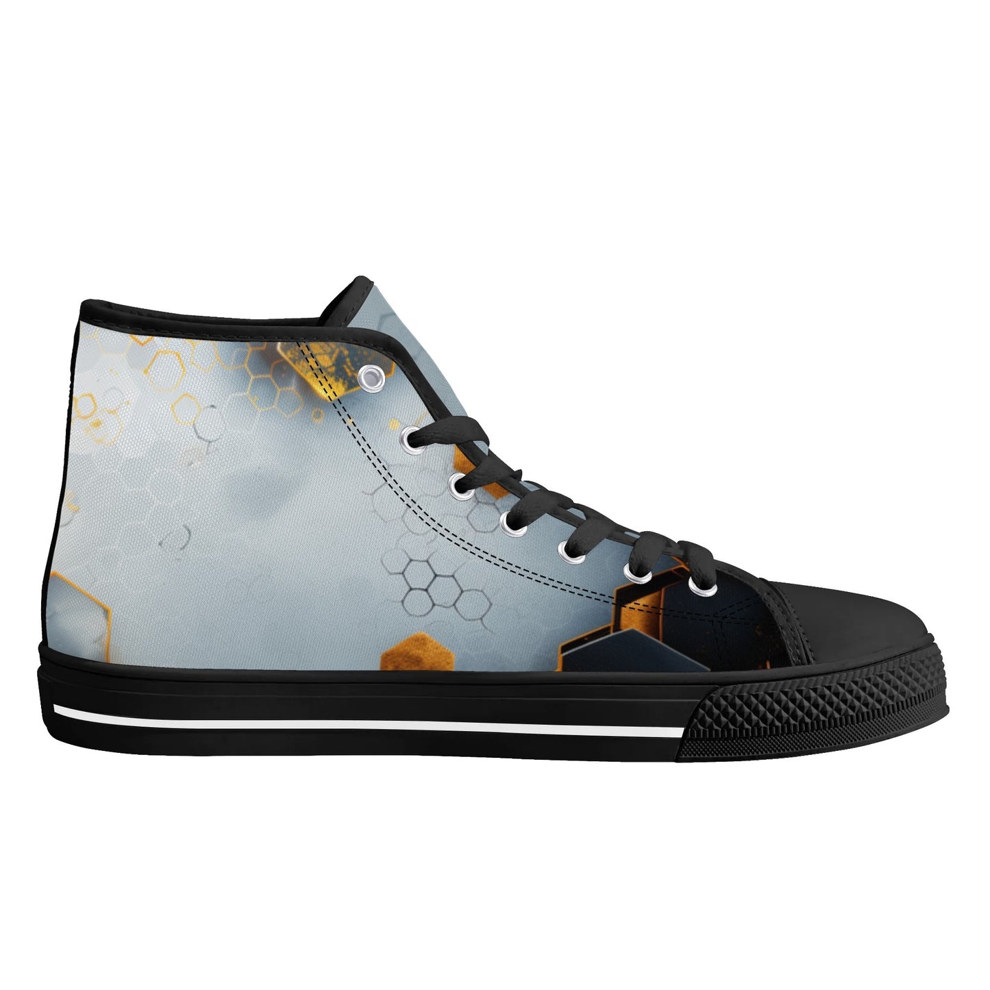 Celestial Hive High Top Canvas Shoes - Women