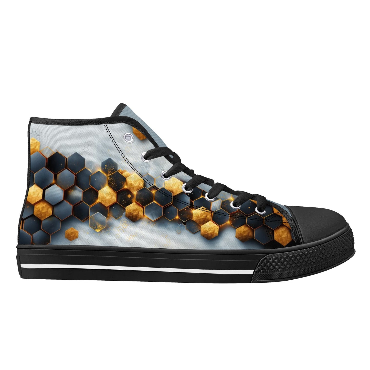 Celestial Hive High Top Canvas Shoes - Women