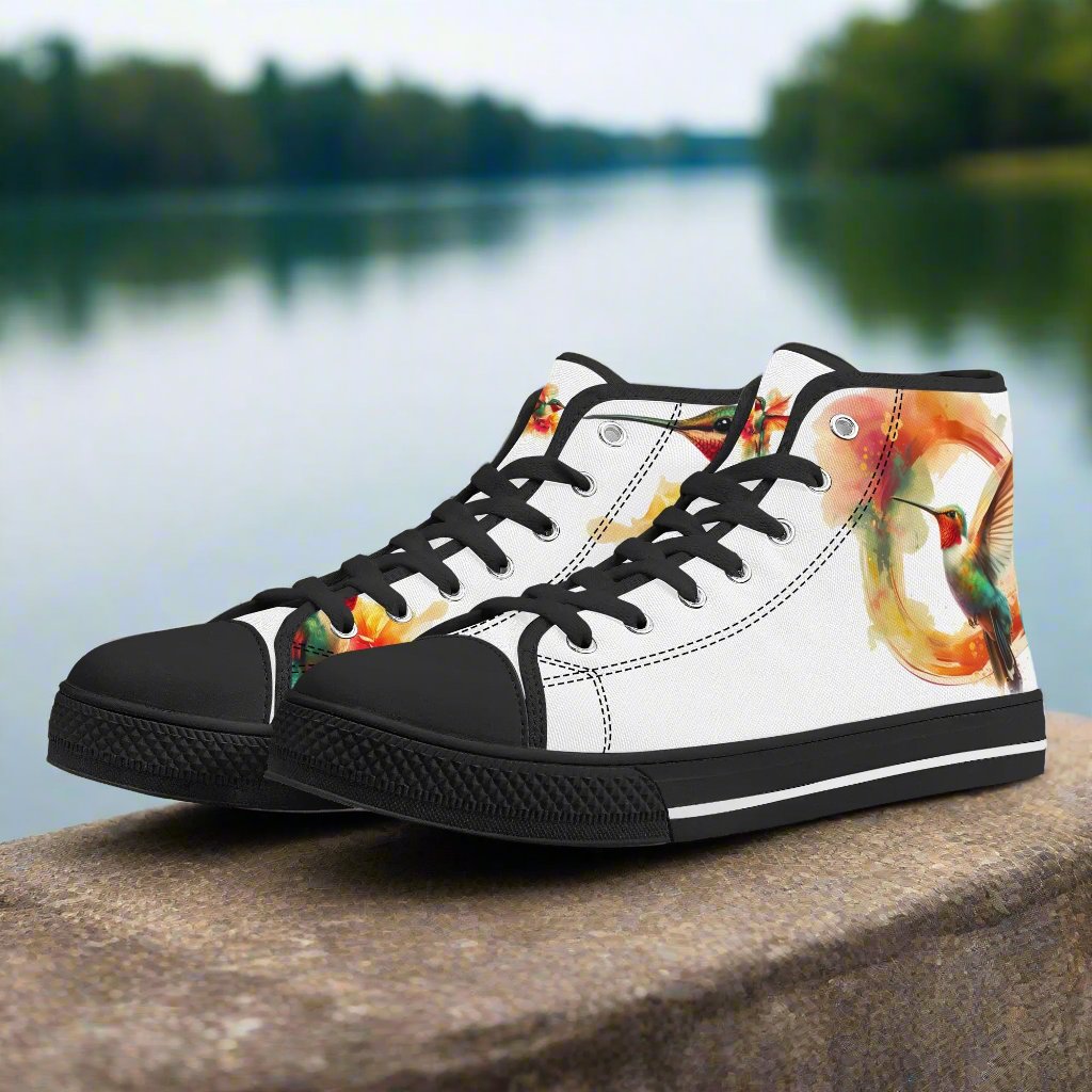 Wings of Color High Top Canvas Shoes - Women