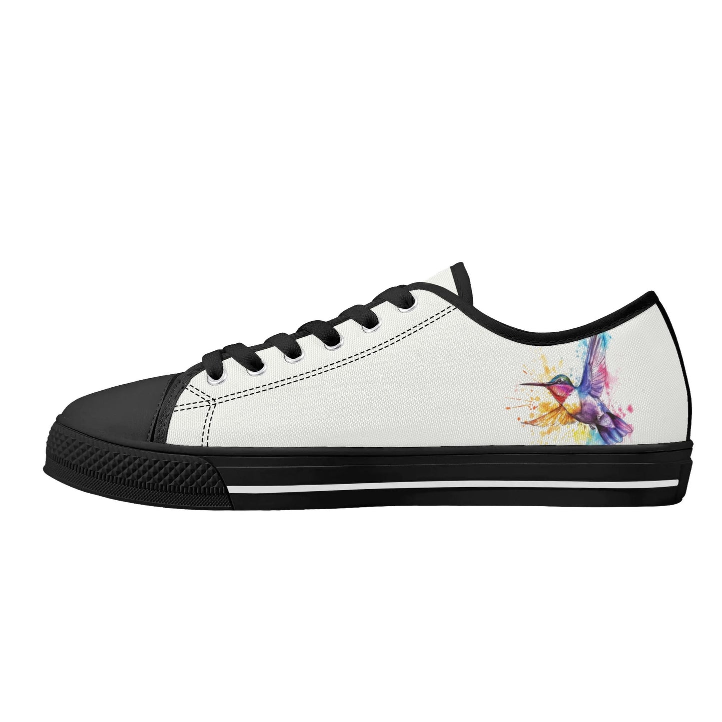 Hummingbird Serenade Low Top Canvas Shoes - Women