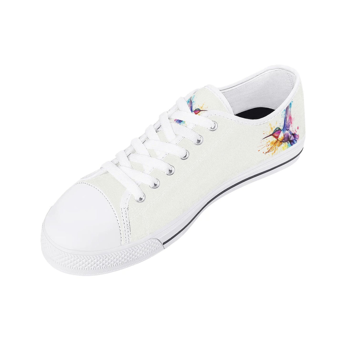 Hummingbird Serenade Low Top Canvas Shoes - Women