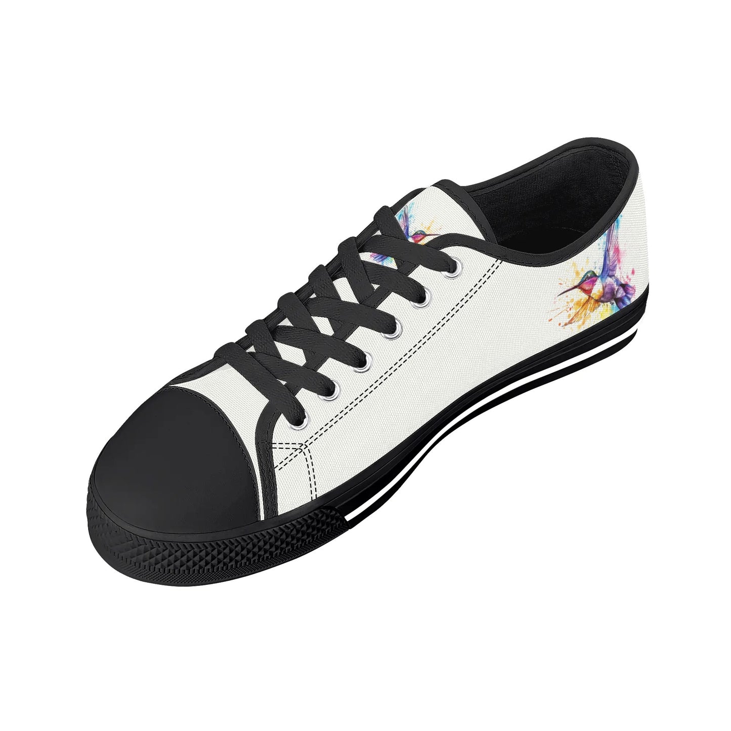 Hummingbird Serenade Low Top Canvas Shoes - Women