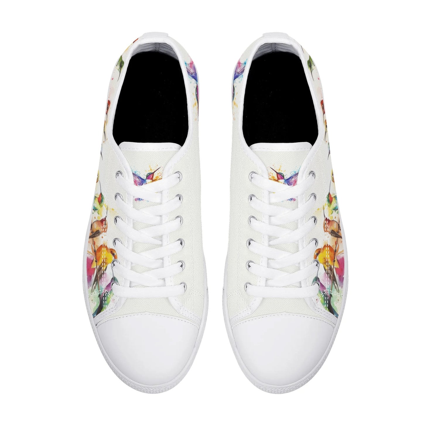 Hummingbird Serenade Low Top Canvas Shoes - Women