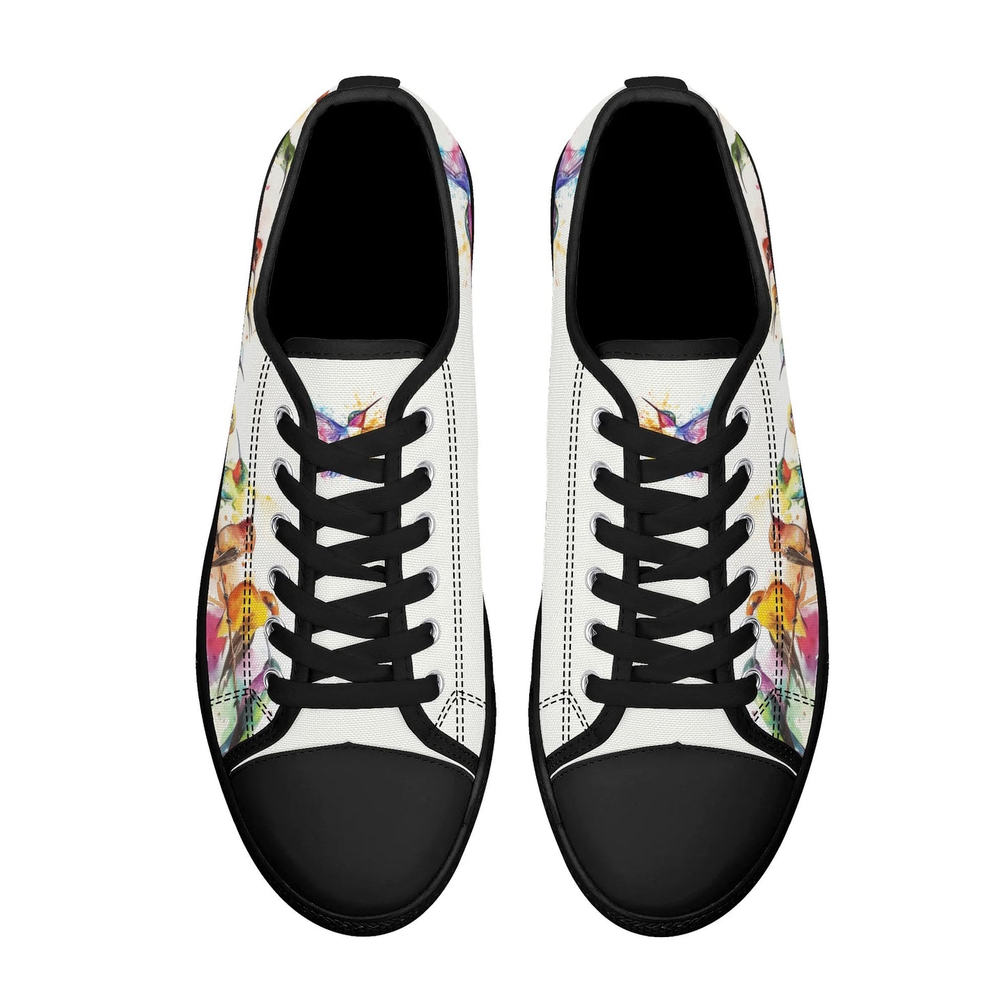 Hummingbird Serenade Low Top Canvas Shoes - Women