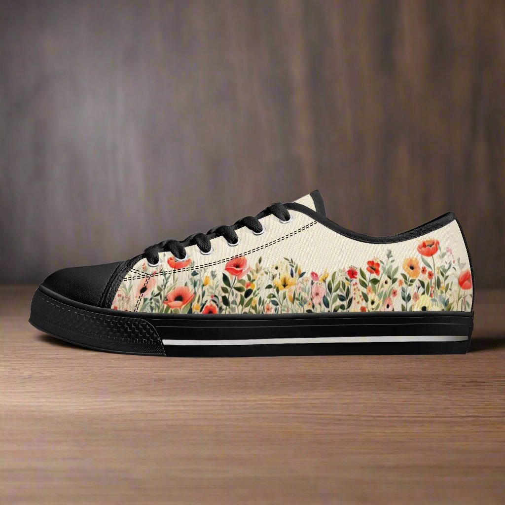 Butterfly Breeze Low Top Canvas Shoes - Women