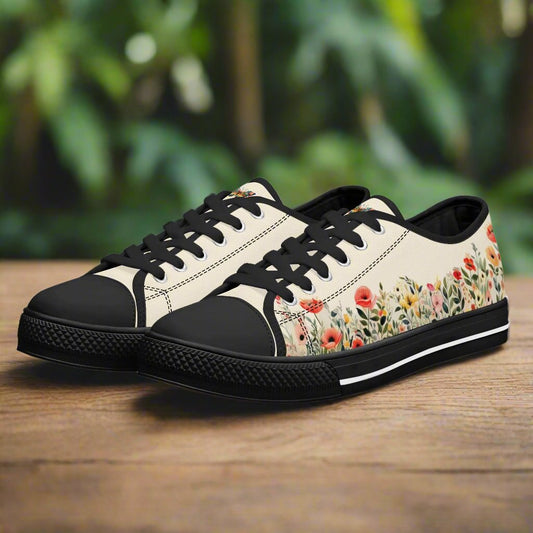 Butterfly Breeze Low Top Canvas Shoes - Women