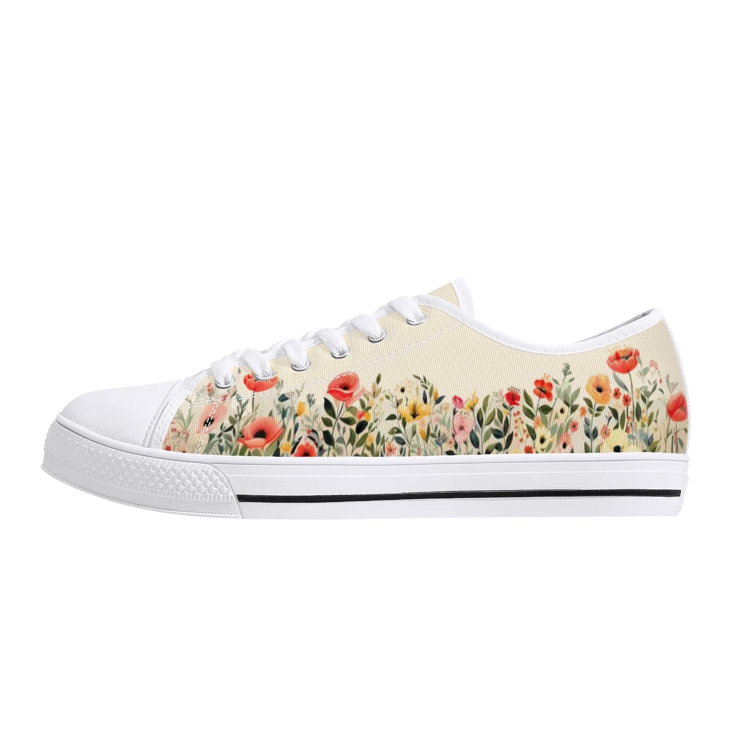 Butterfly Breeze Low Top Canvas Shoes - Women