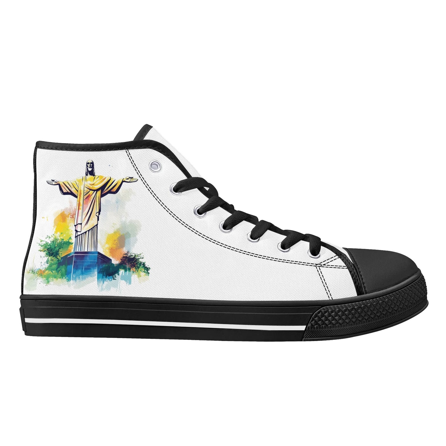 Redeemer Glow Minimal High Top Canvas Shoes - Women