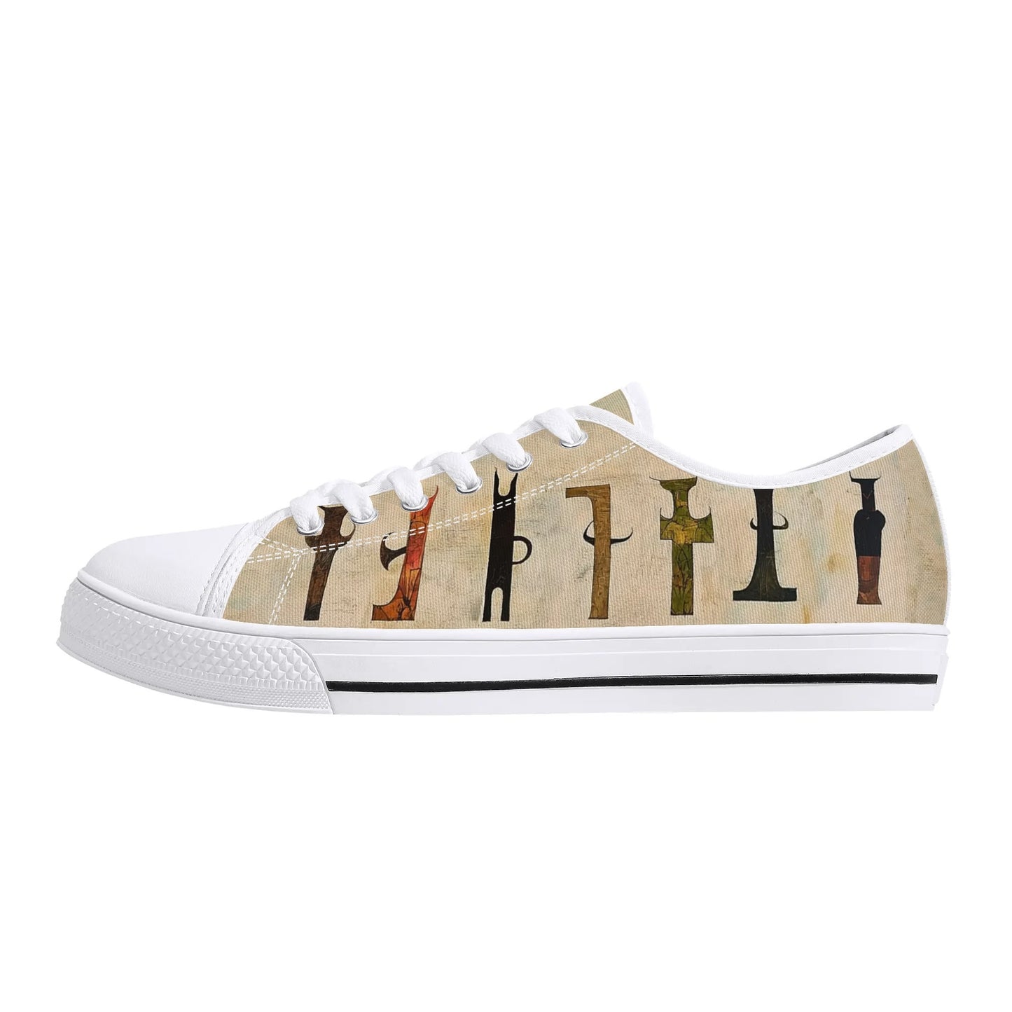 Totem Guardian Low Top Canvas Shoes - Men