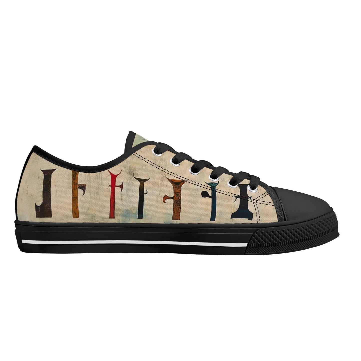 Totem Guardian Low Top Canvas Shoes - Men