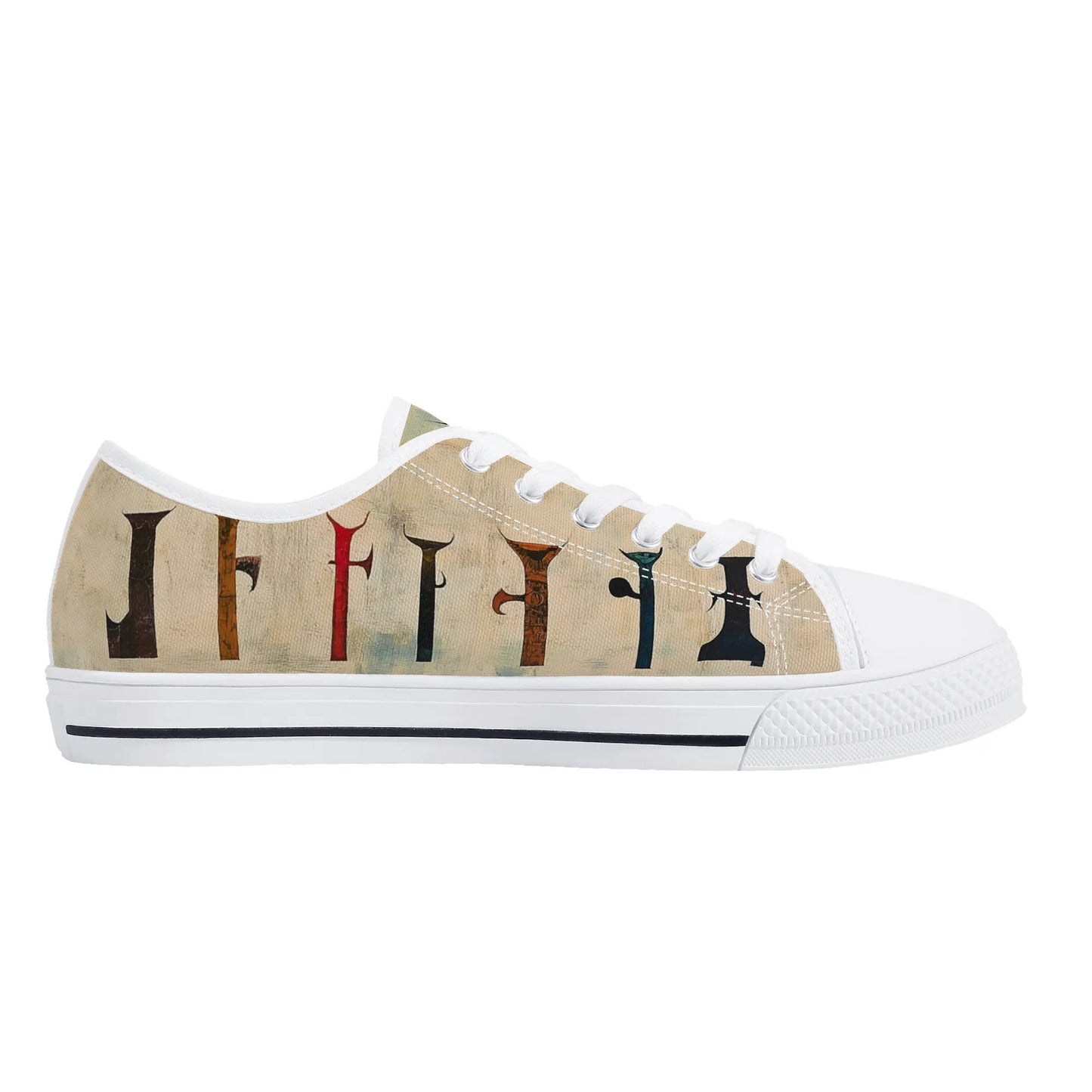 Totem Guardian Low Top Canvas Shoes - Men